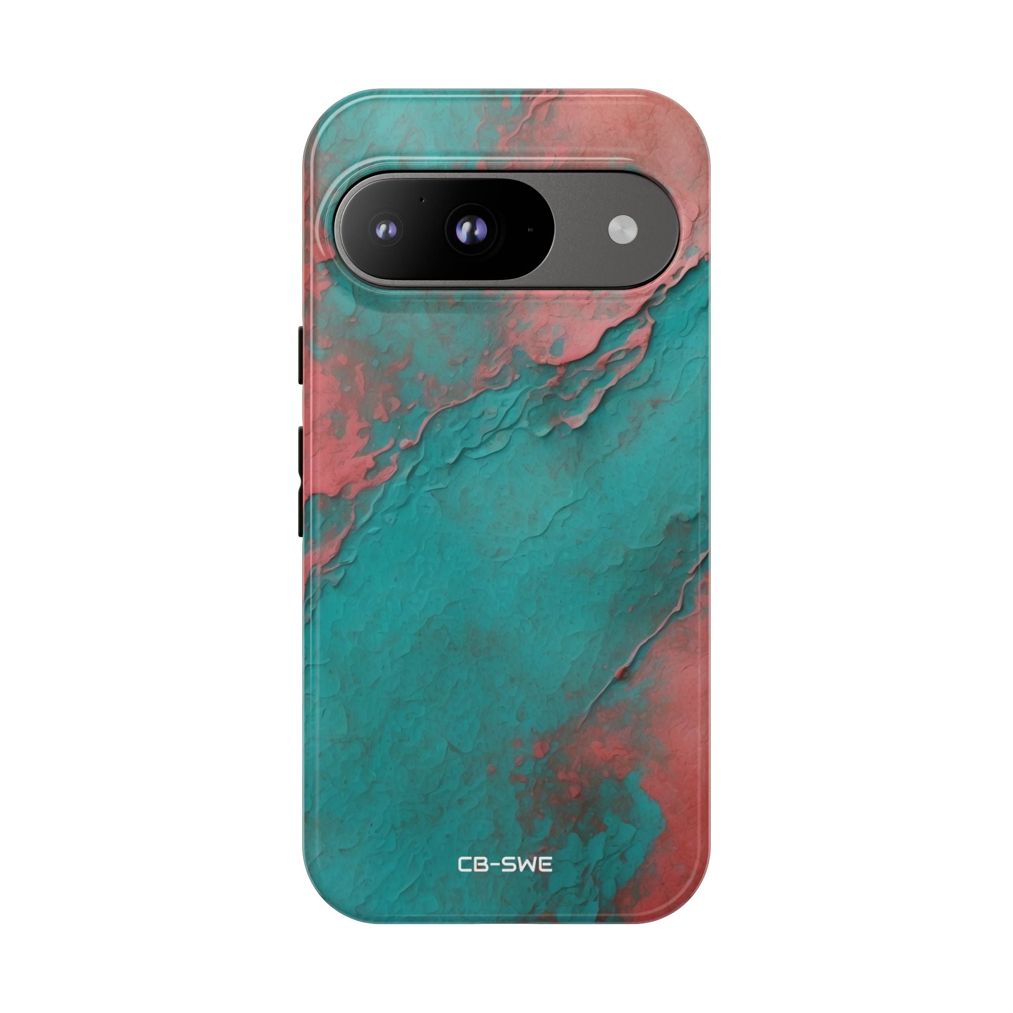 Turbulent Coral Flow - Google Pixel Case