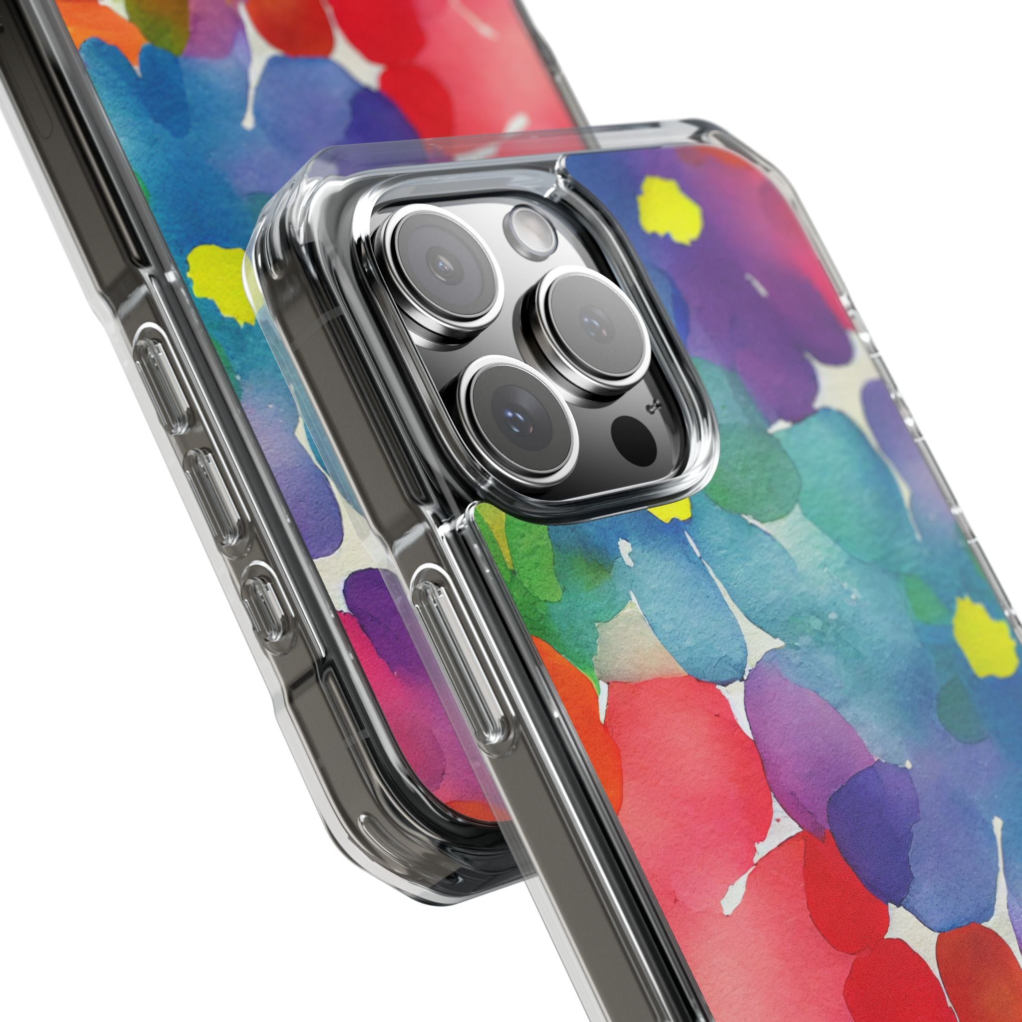 Fluid Color Petals iPhone Case - Impact