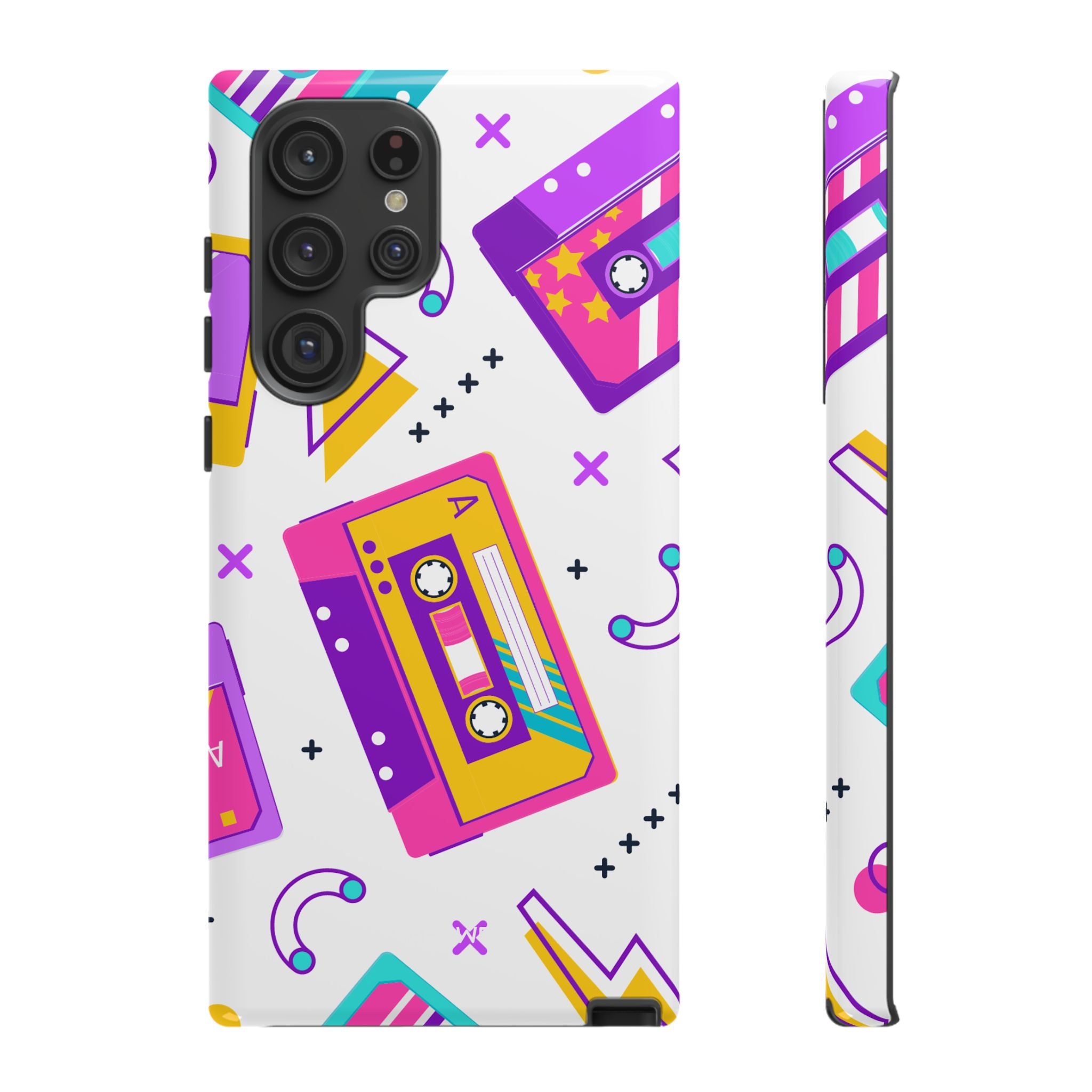 Retro Cassette Chaos - Samsung Case