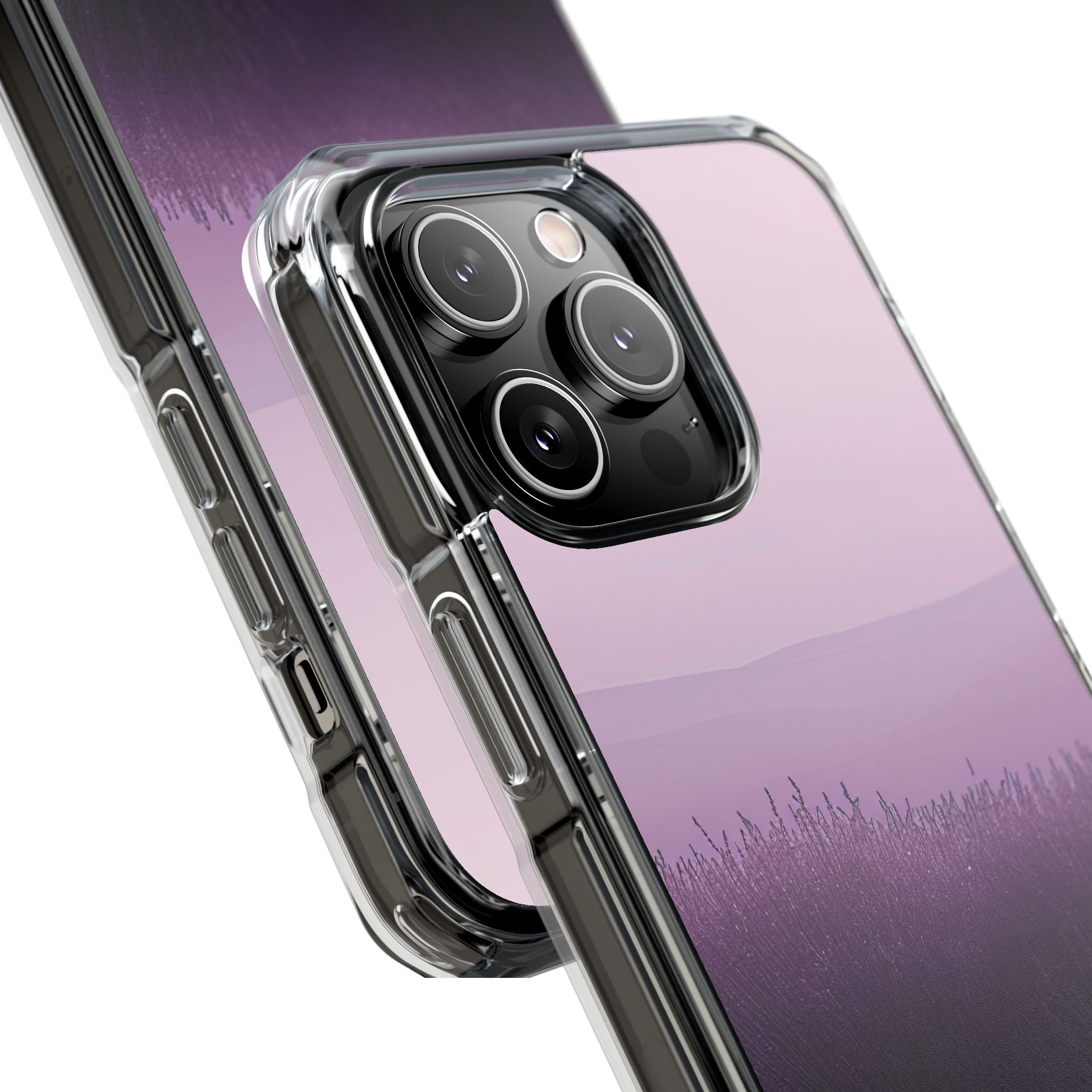 Lavender Dreamscape iPhone 14 - Impact Clear+
