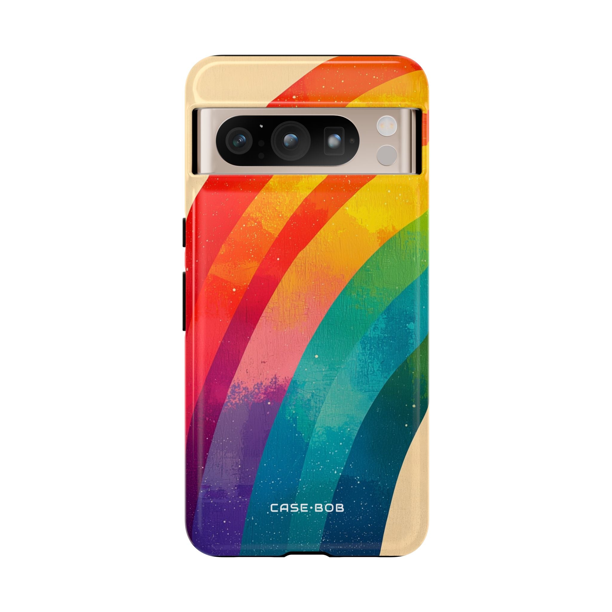 Textured Rainbow Arc Google Pixel 8 Pro Case - Tough