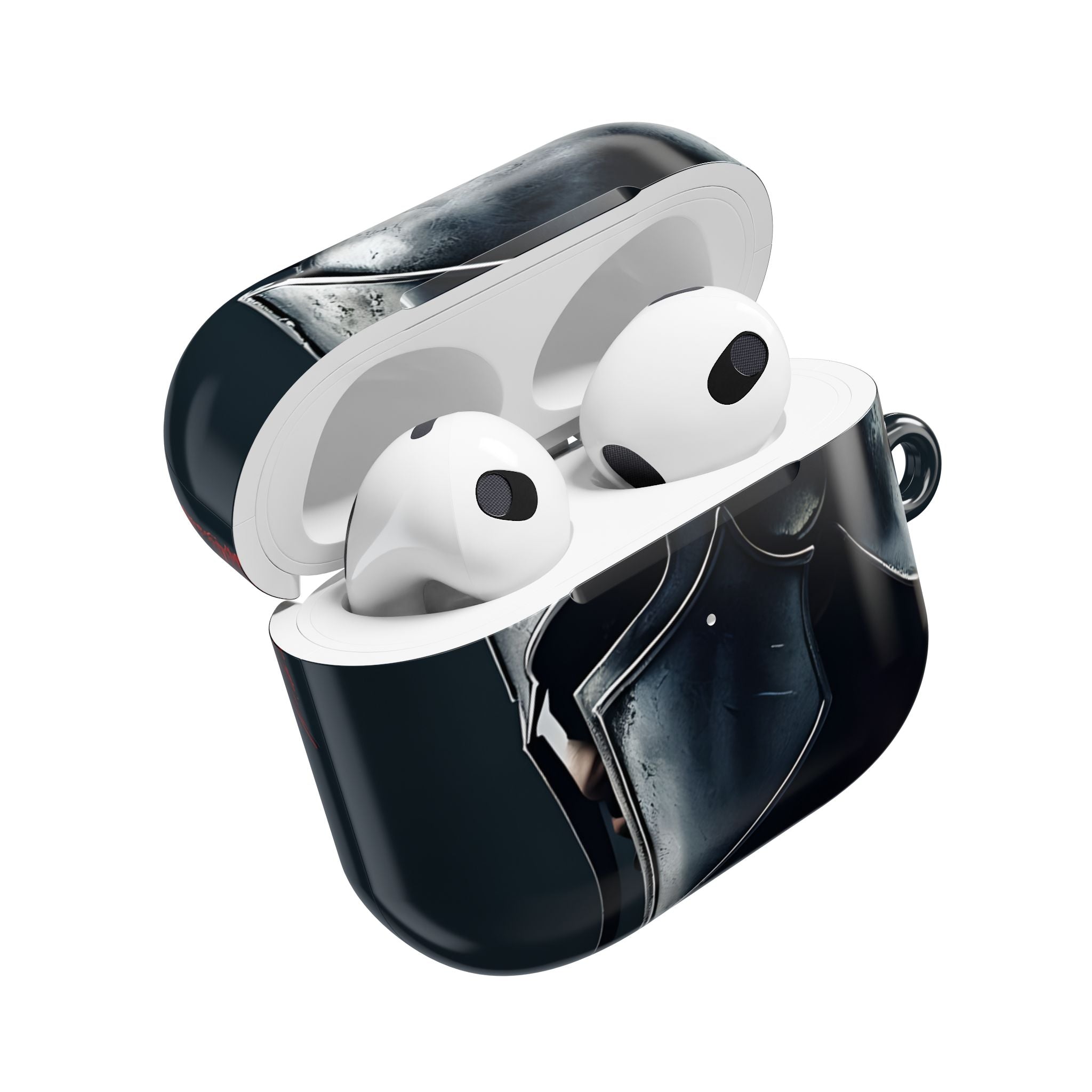 Silver Spartan - AirPods Case