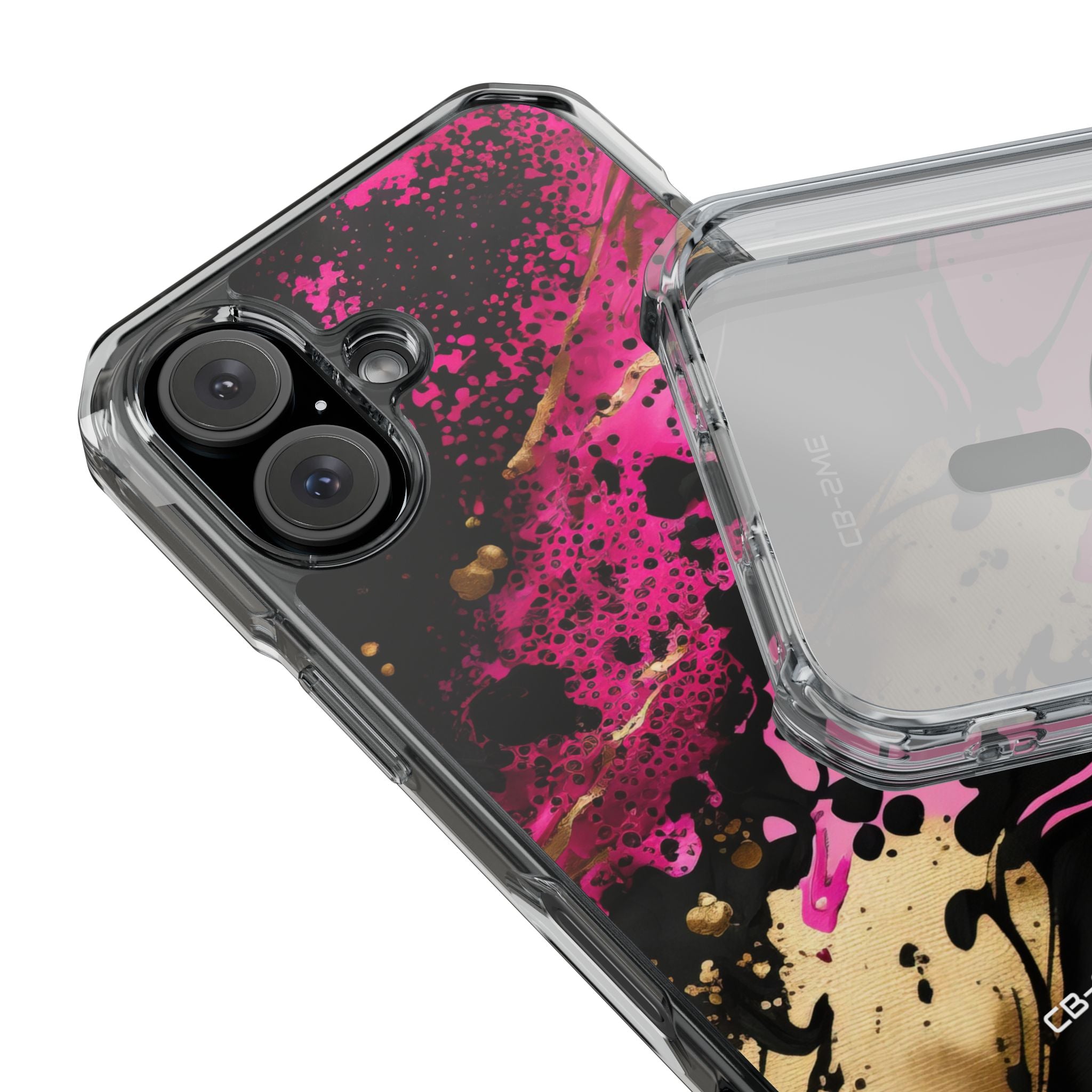 Dynamic Splatter Elegance iPhone Case - Impact