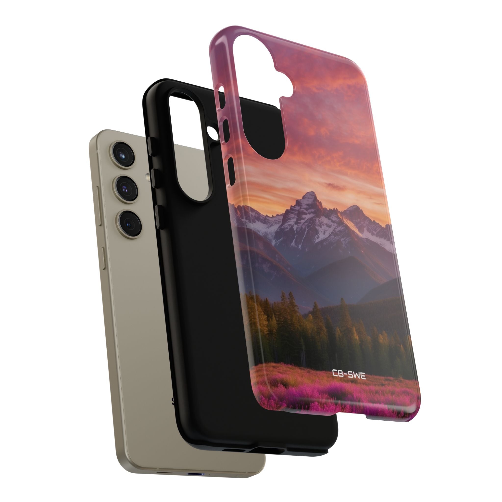 Mountain Peaks Glow - Samsung Case