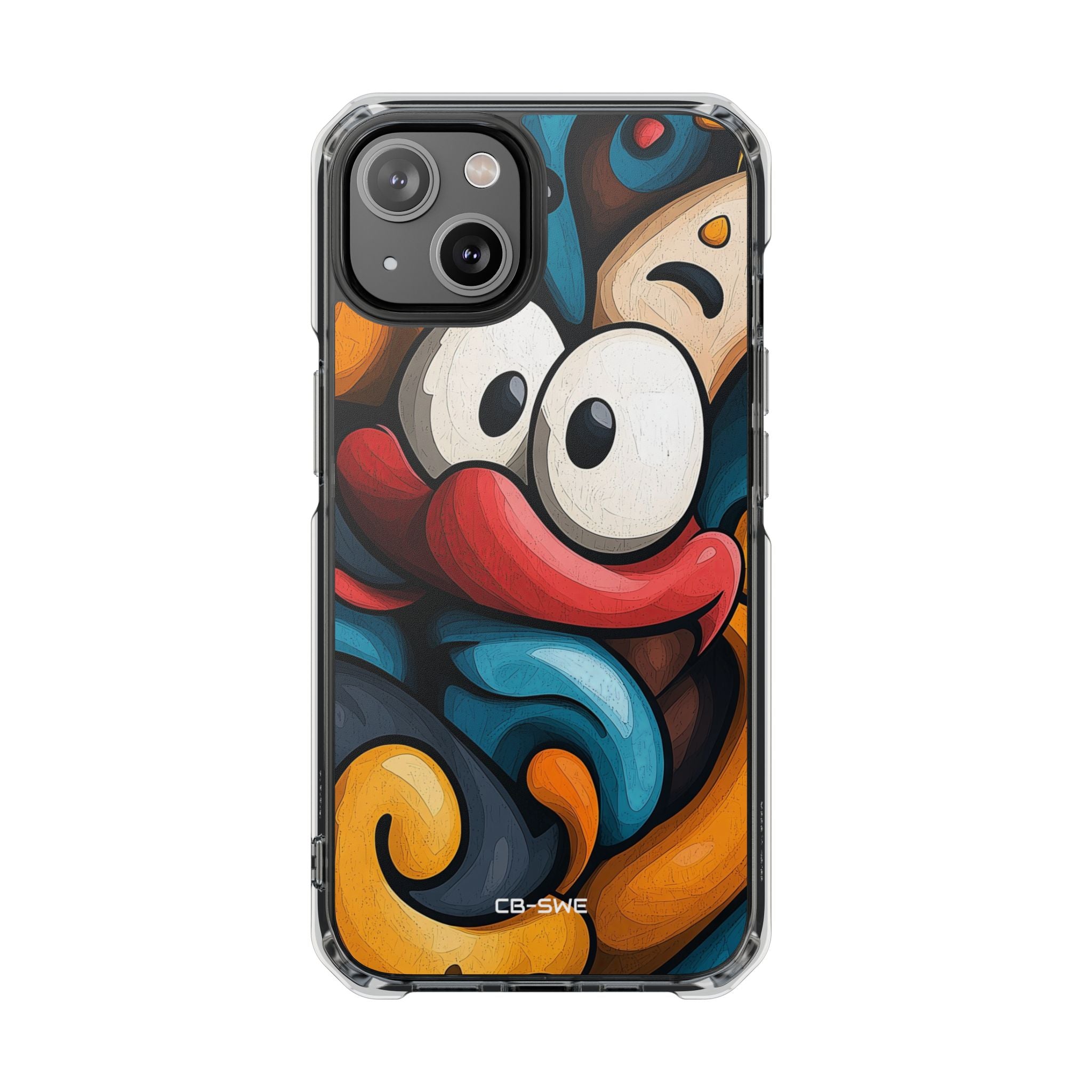 Whimsical Eyes Dance iPhone Case - Impact