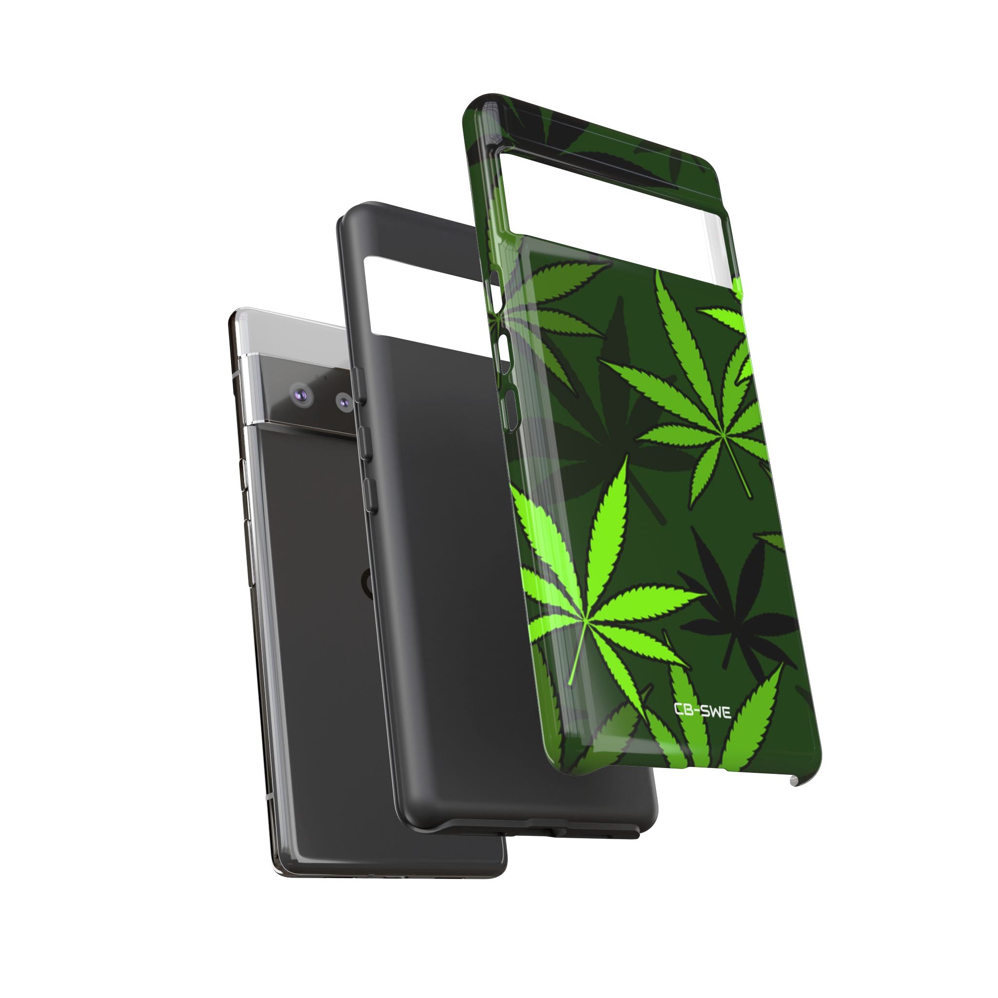 Green Leaf Symmetry - Google Pixel Case