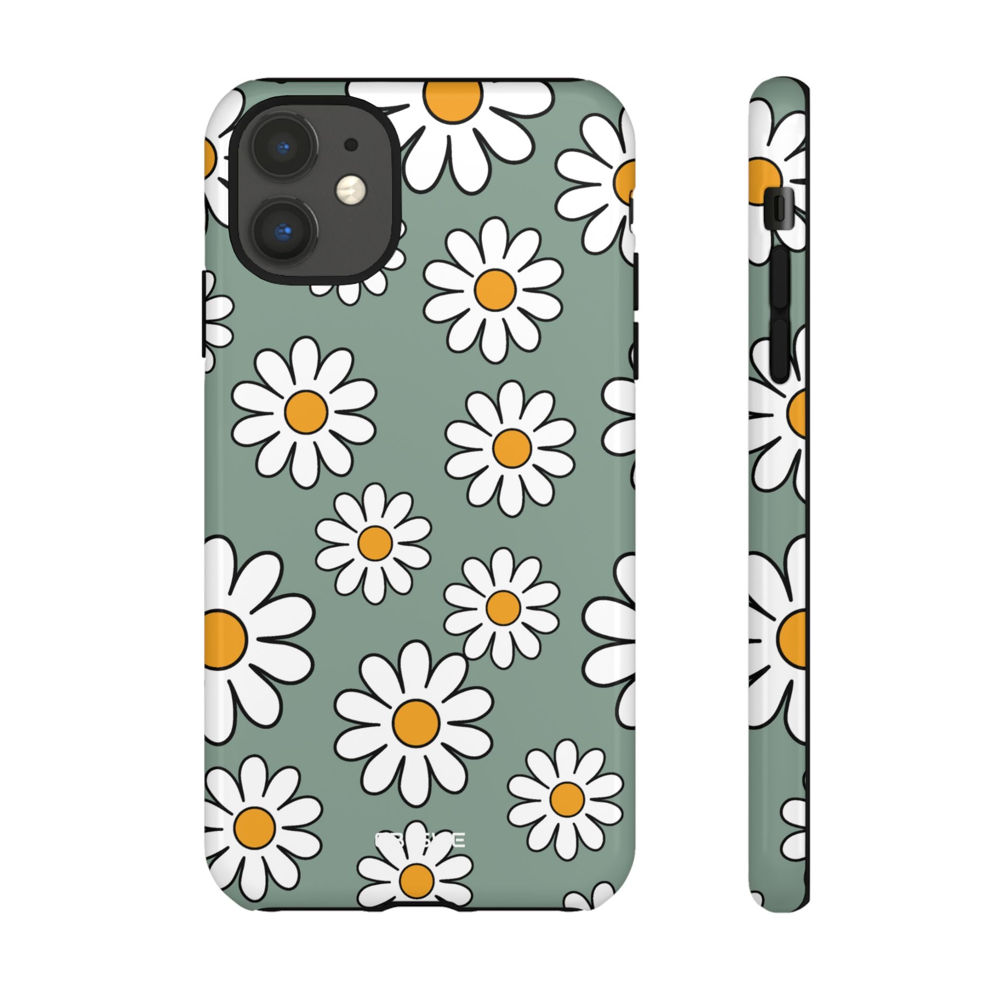Daisies Dance Playfully - iPhone Case