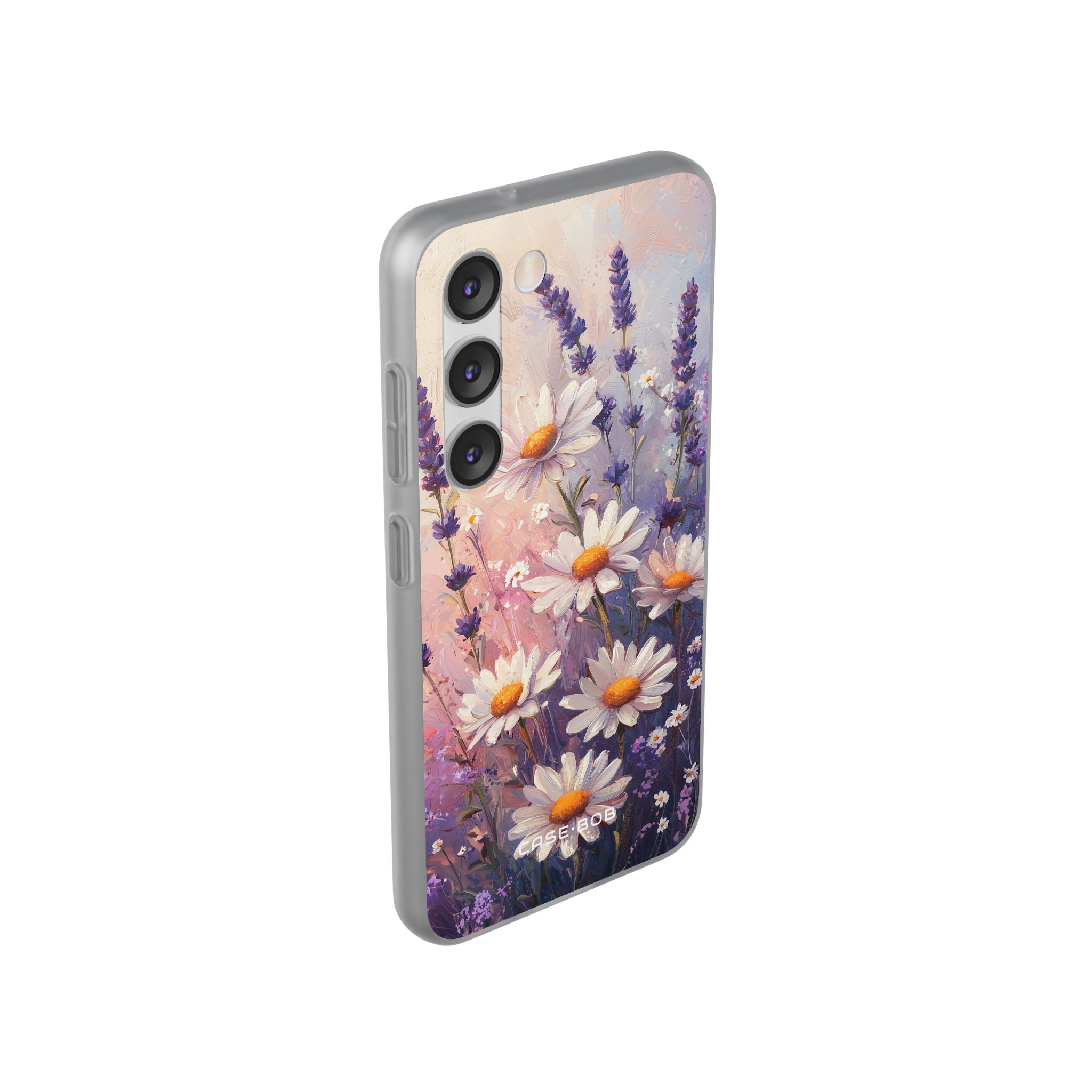 Daisy Lavender Bloom Samsung S23 Case - Soft