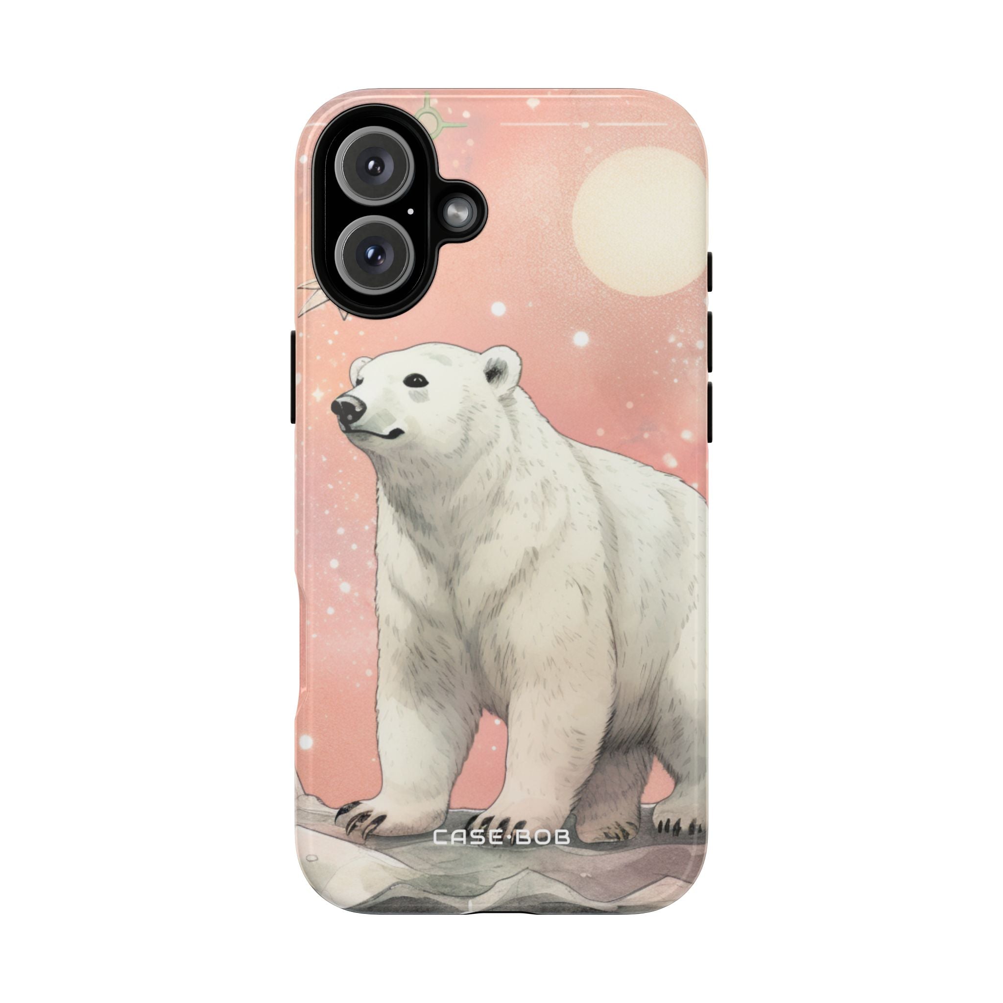 Polar Bear Radiance iPhone 16 Plus Case - Tough