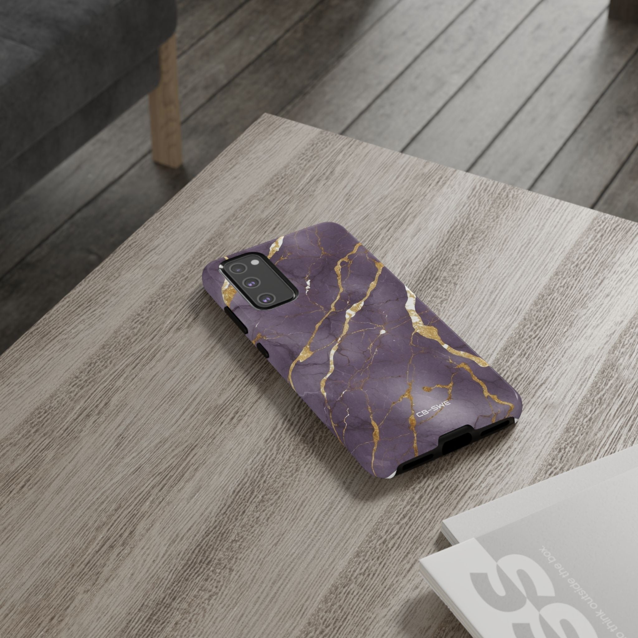 Golden Veins Flowing - Samsung Case