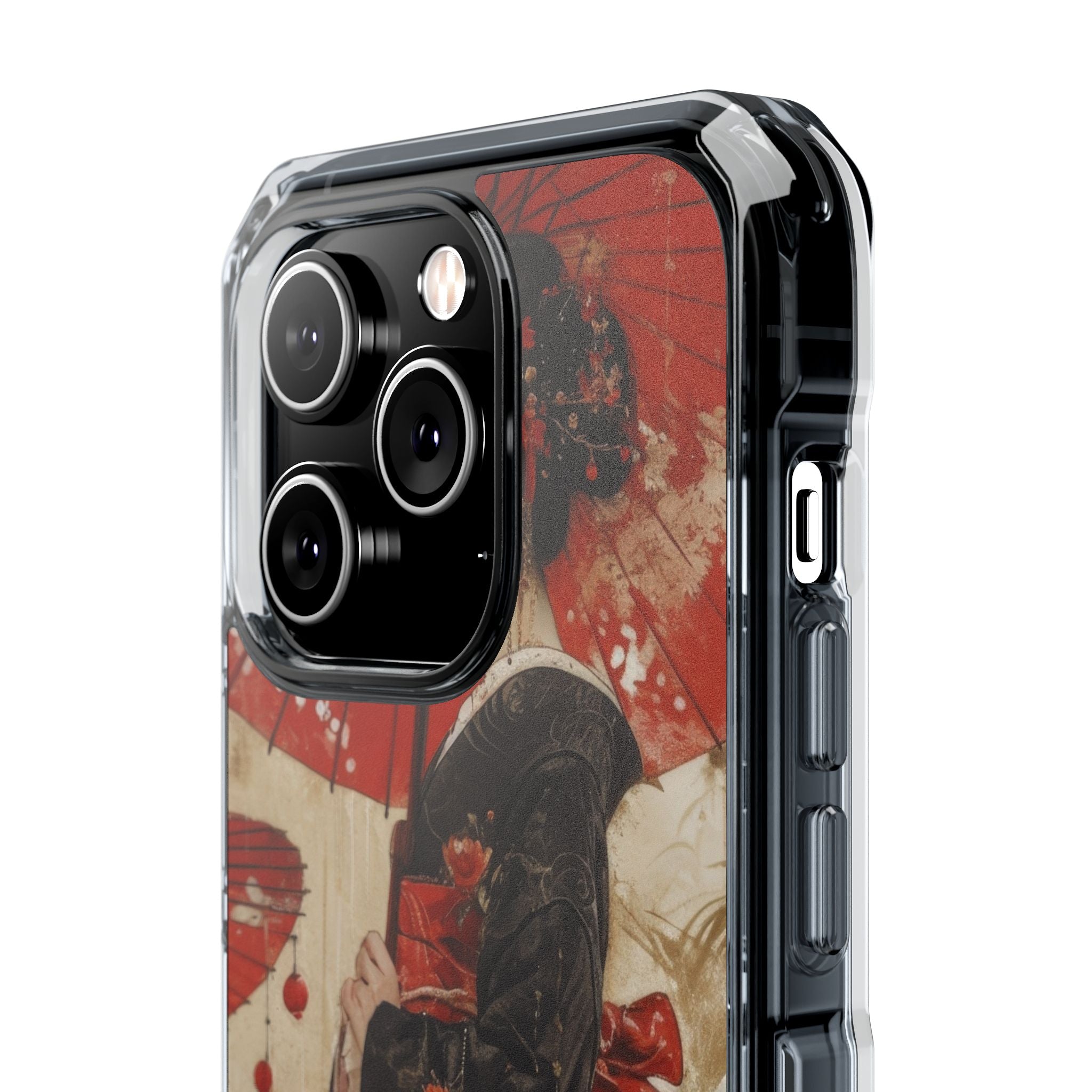 Scarlet Crane Dreams iPhone 14 - Impact Clear+
