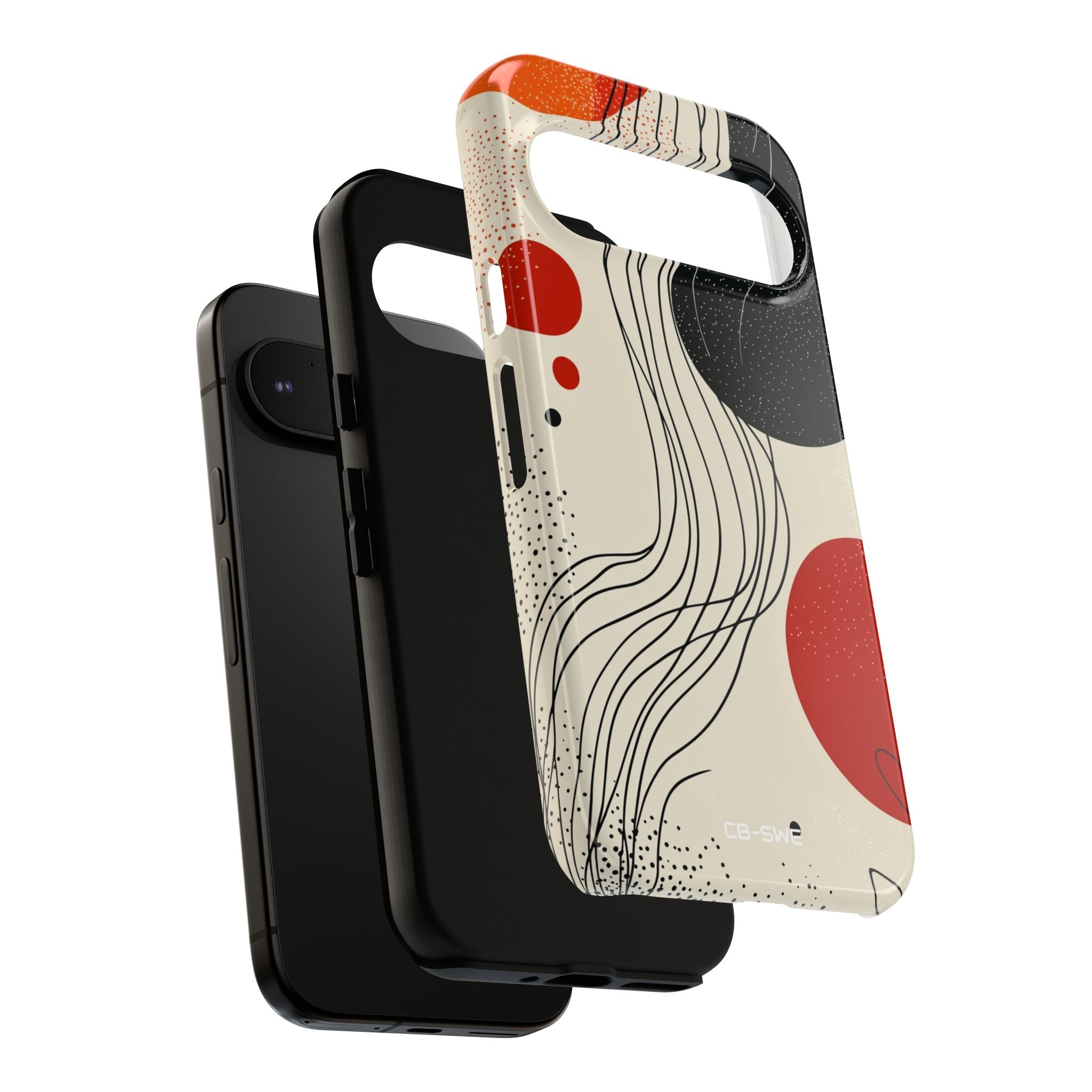 Waves Embrace Flora - Google Pixel Case