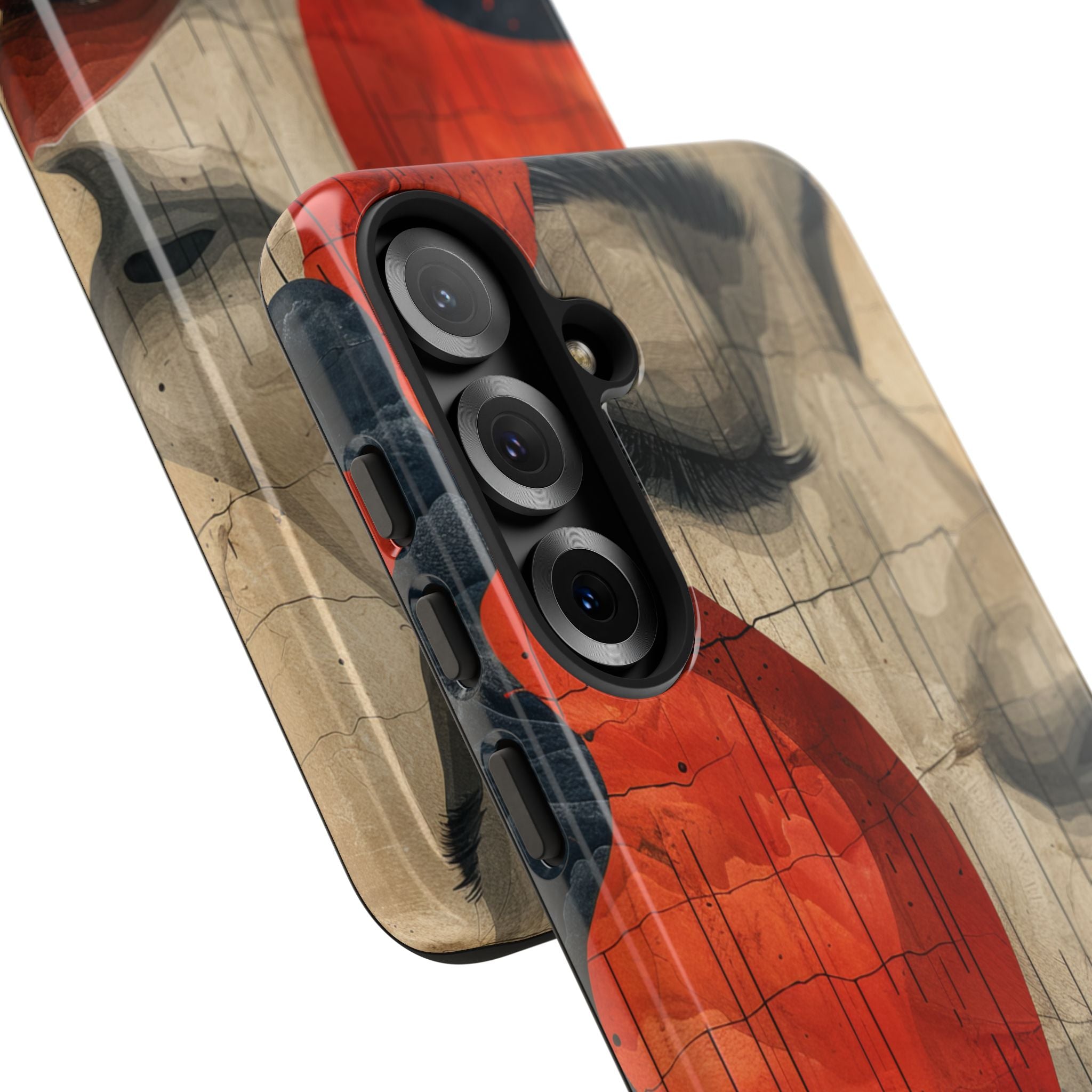Crimson Flow Profile Samsung S25 - Tough