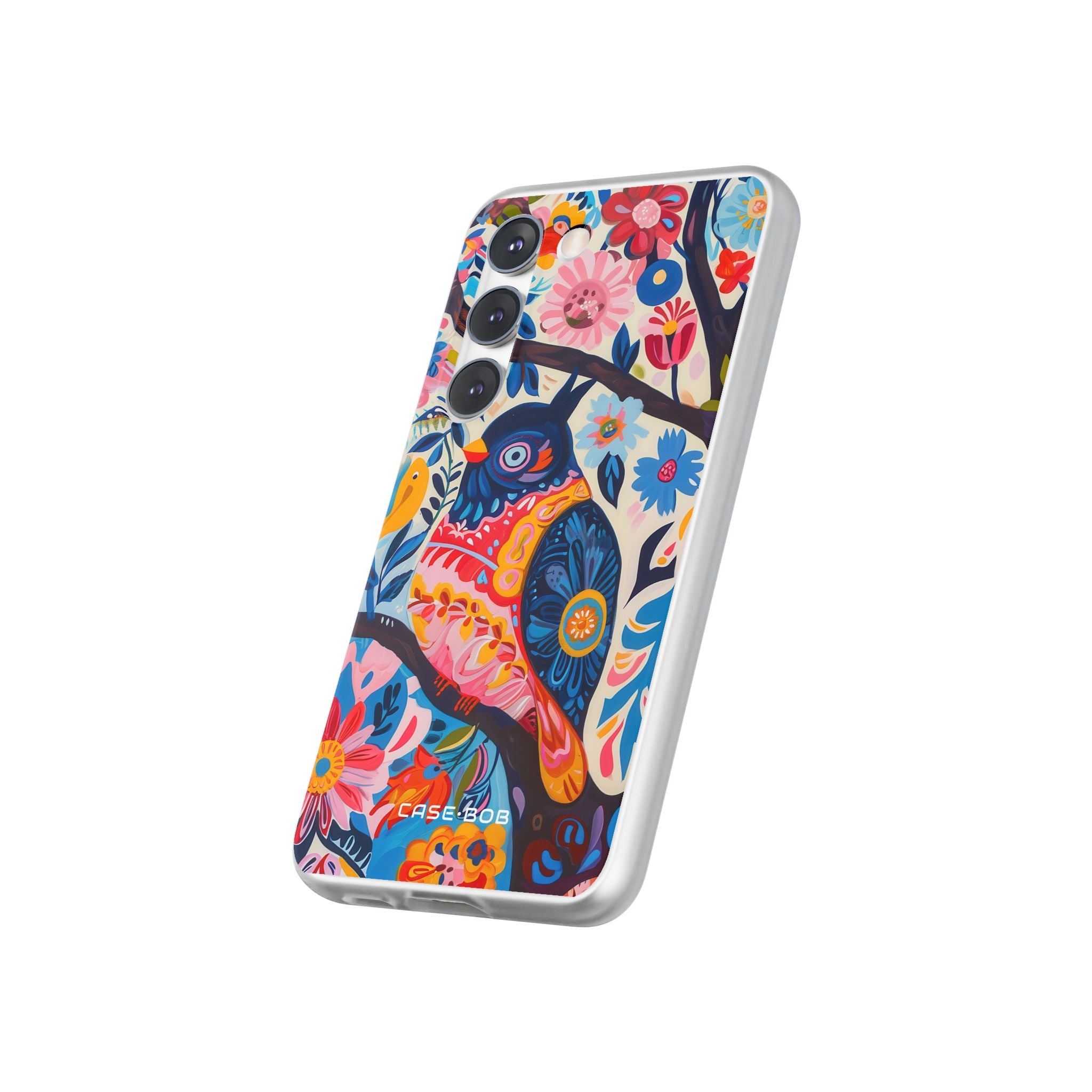 Owl Bloom Samsung S23 Case - Soft