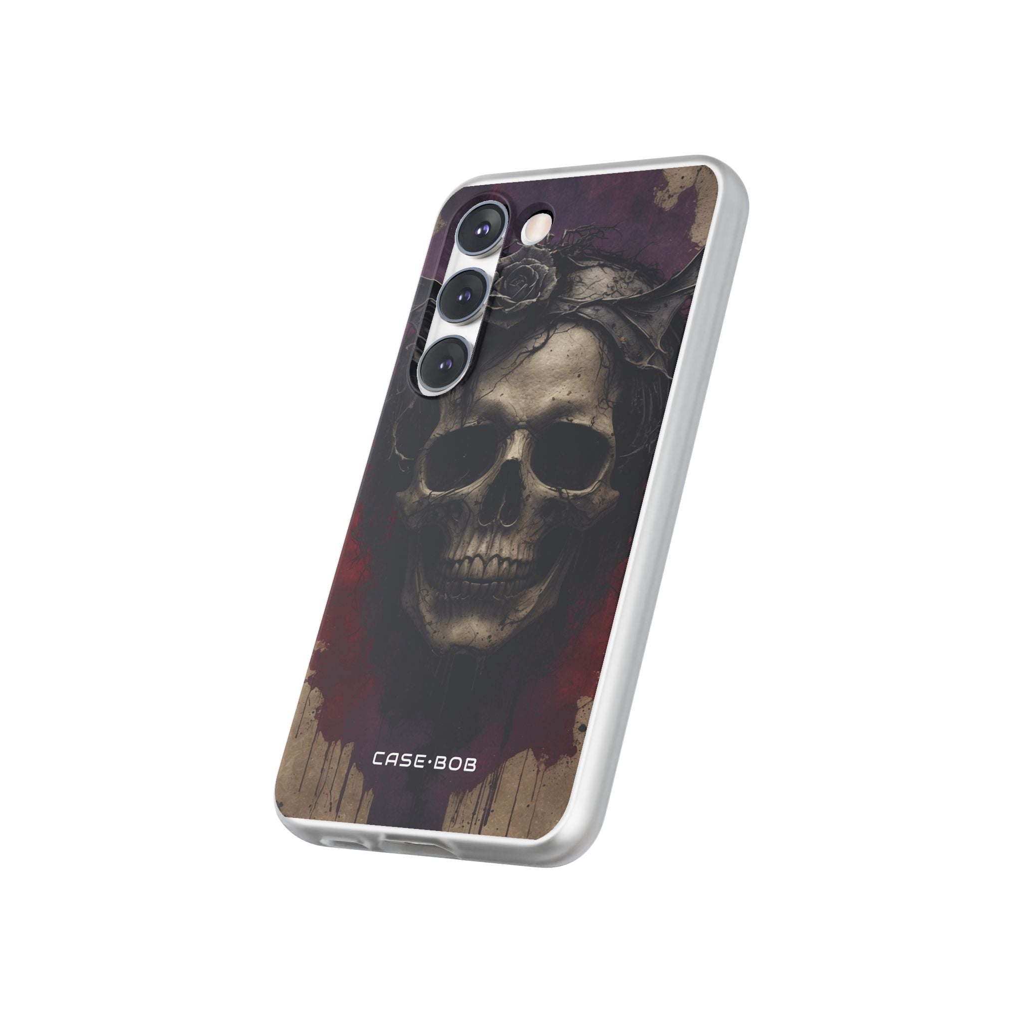 Gothic Skull Crown Samsung S23 Case - Soft