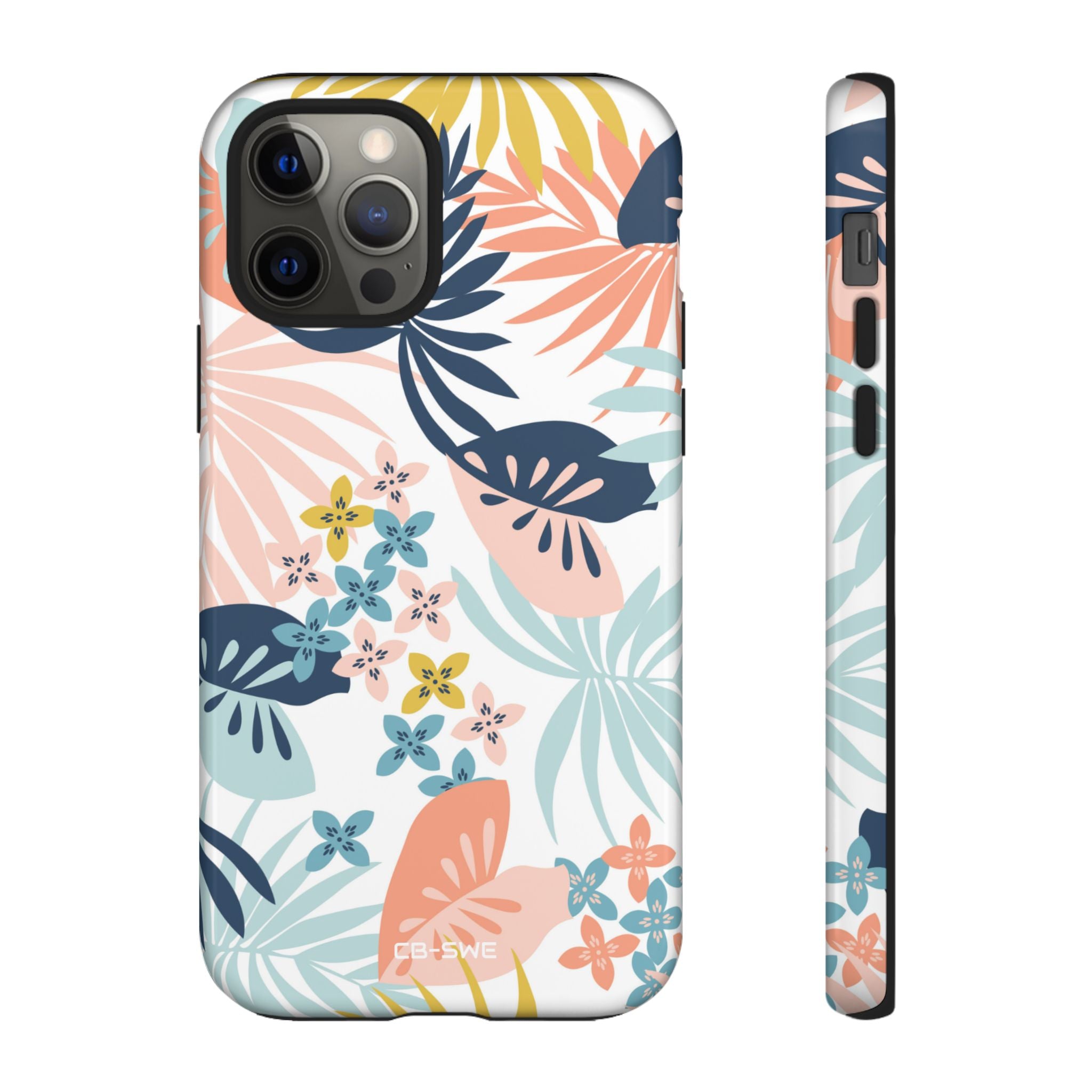 Tropical Foliage Blooms - iPhone Case