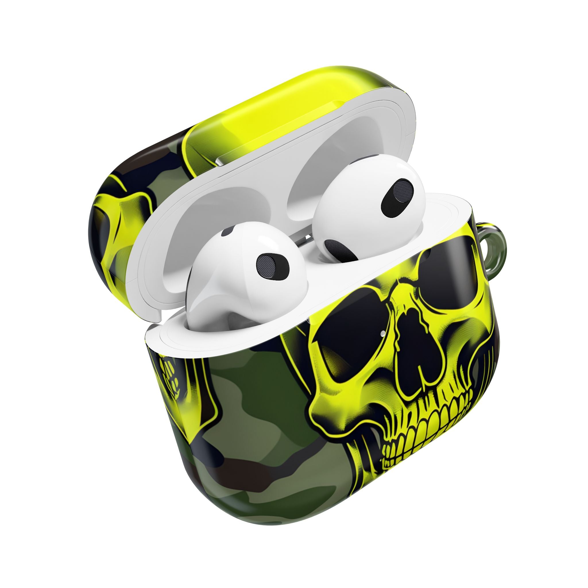 Neon Skull Camo - AirPods Case