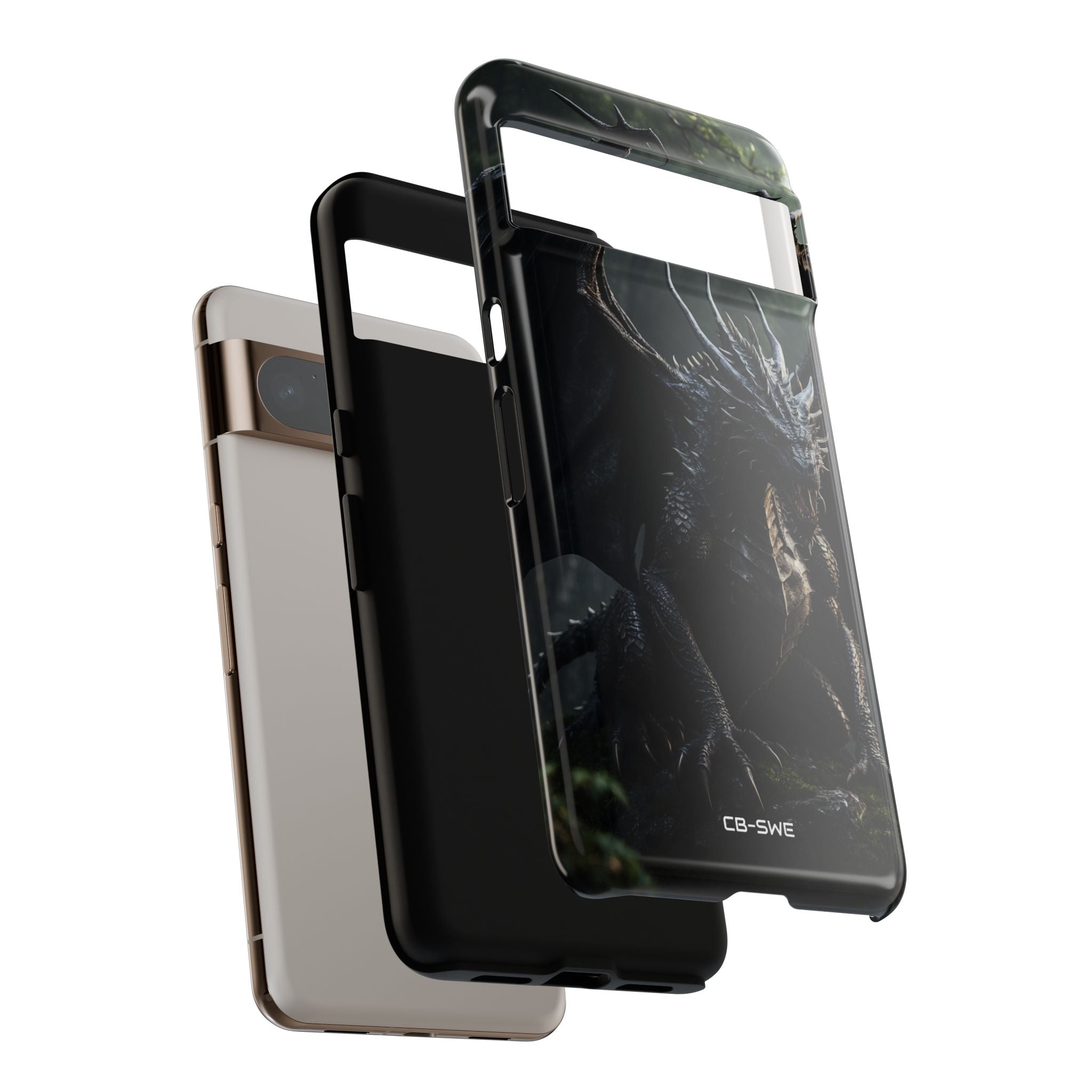 Dragon Emerges Mist - Google Pixel Case