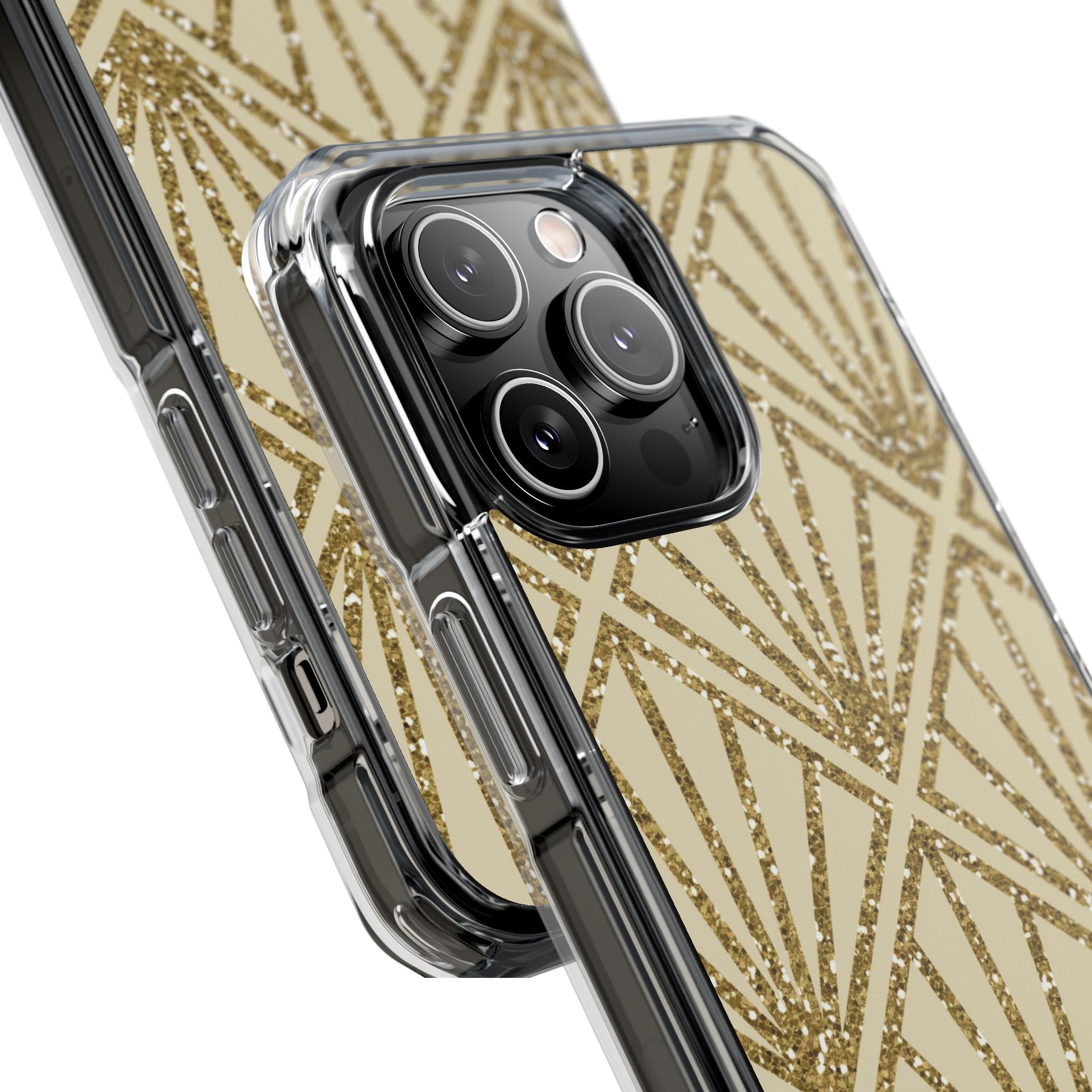 Gold Diamond Radiance iPhone 14 Pro Max Case - Impact