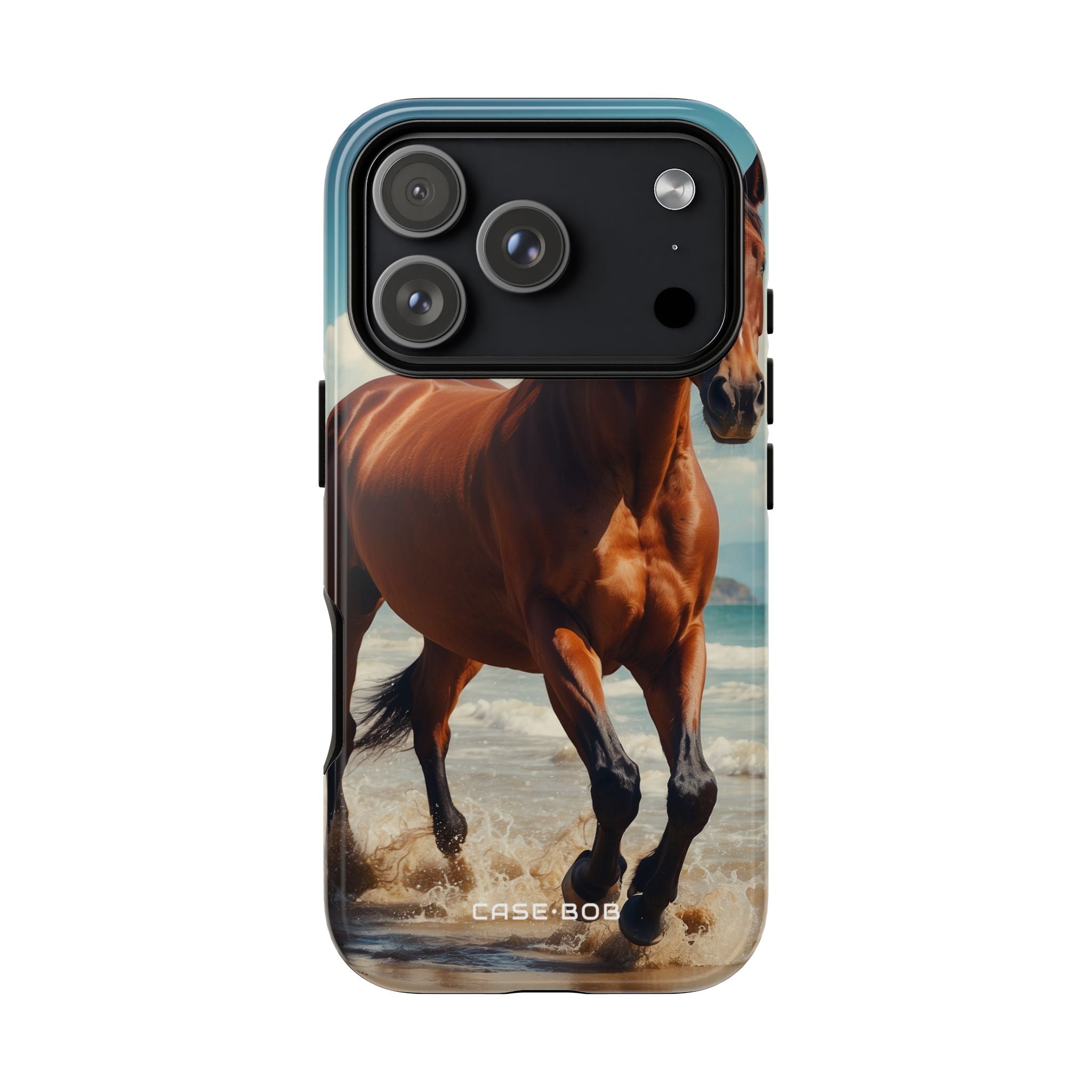 Blazing Horse iPhone 17 Pro Case - Tough