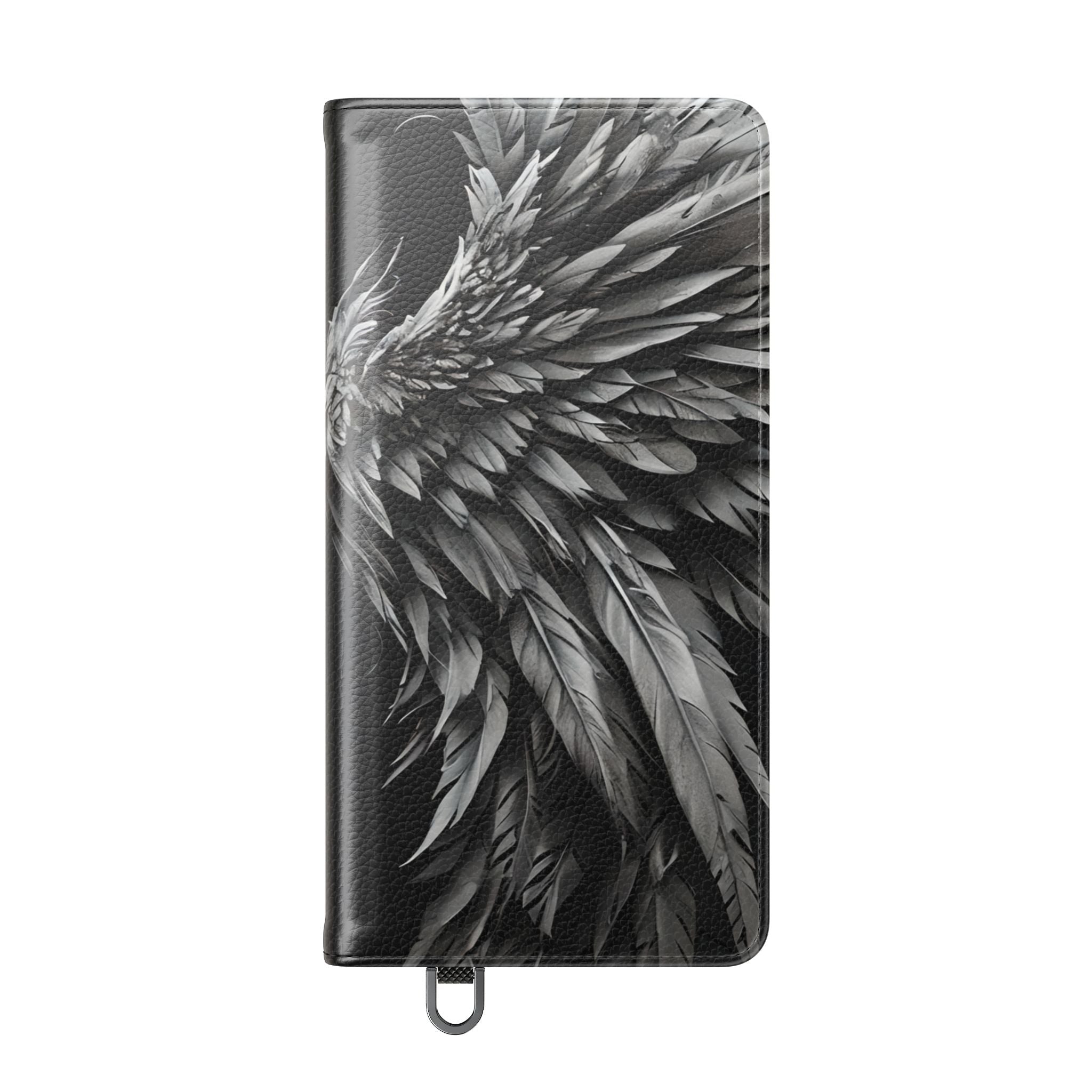 Crimson Silver Wings - Samsung S25 Ultra Case - Wallet