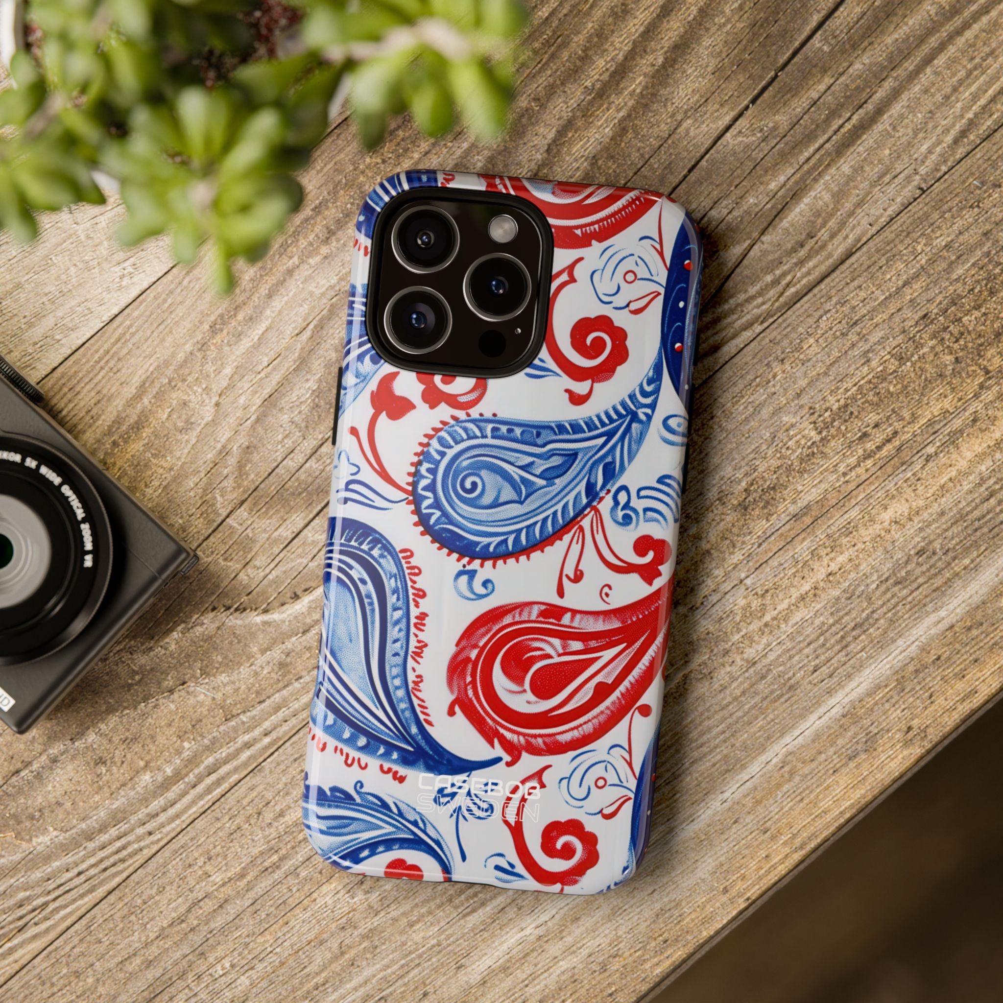 Vibrant Paisley Swirls iPhone 16 - Tough