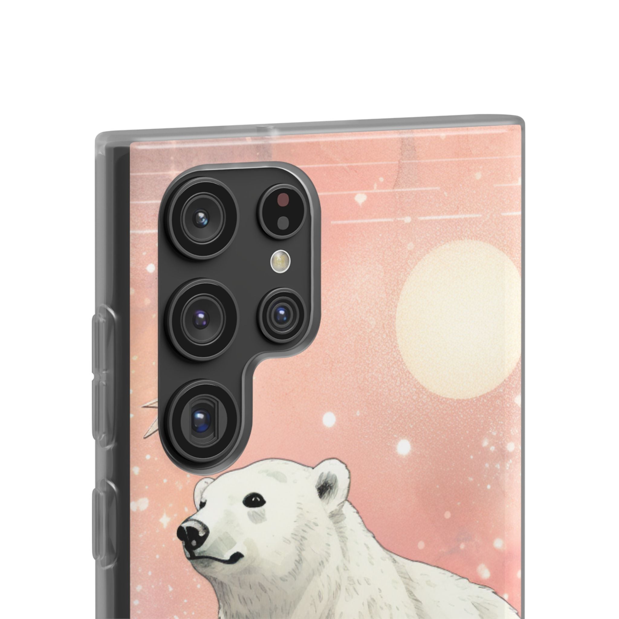 Polar Bear Dream Samsung S22 Ultra Case - Soft