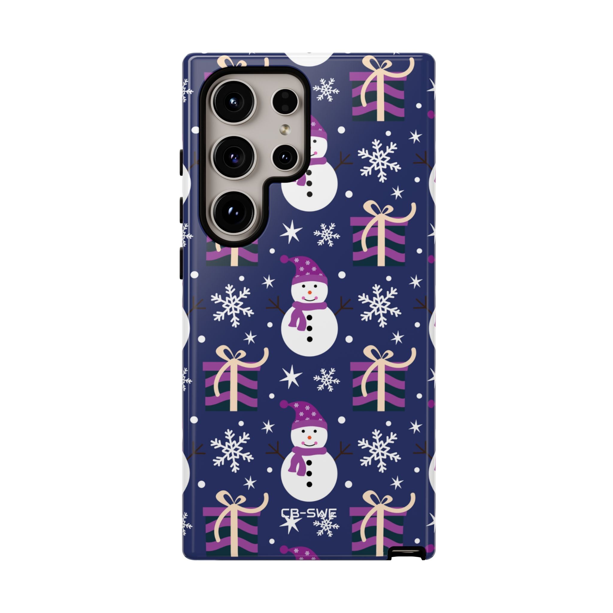 Snowmen Gift Giving - Samsung Case
