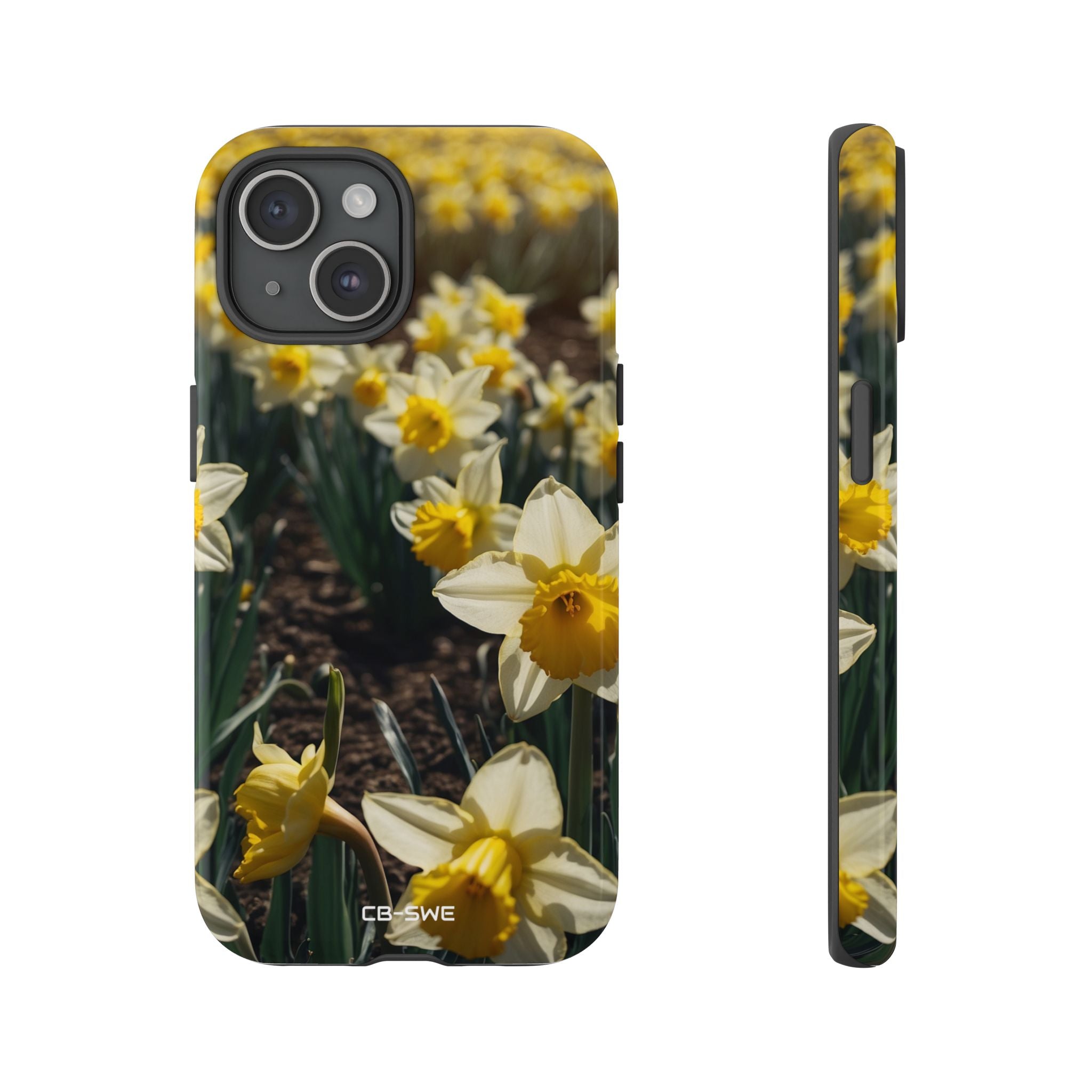 Golden Daffodils Bloom - iPhone Case