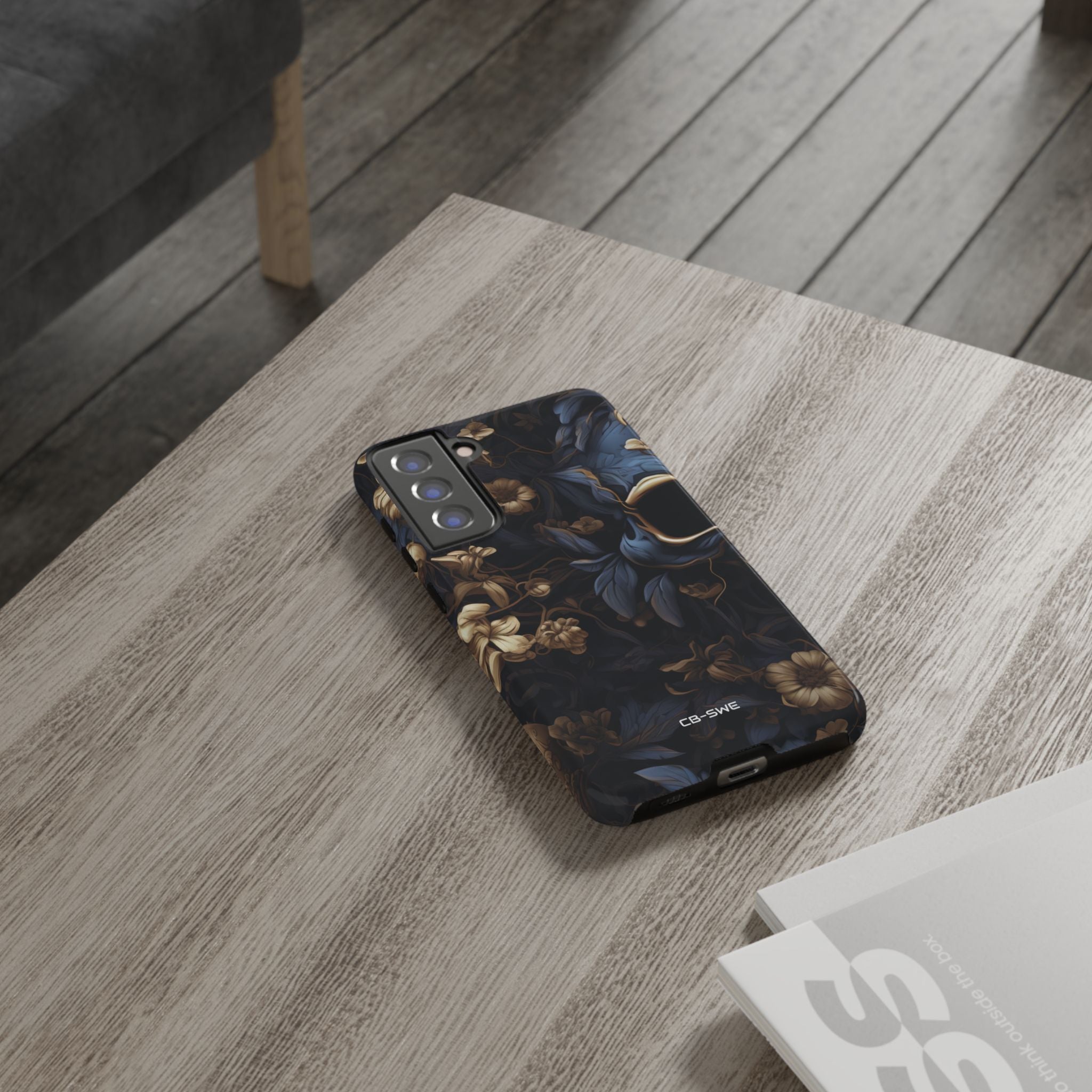 Gothic Floral Skull - Samsung Case