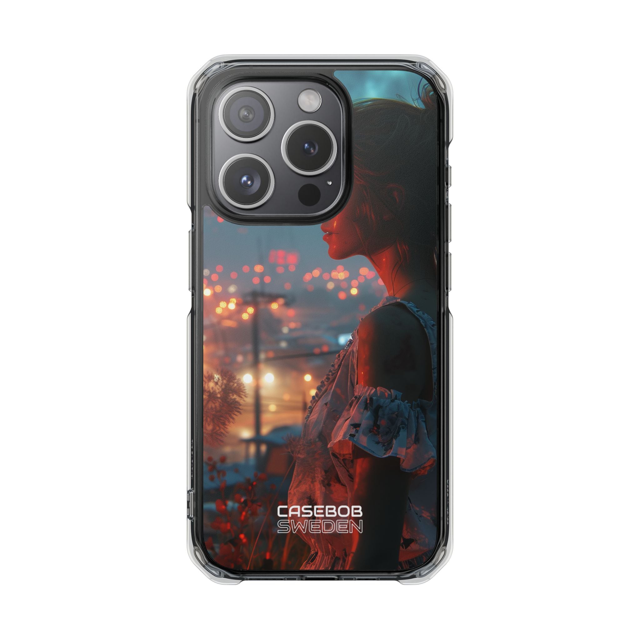 Moonlit Dreamscape Glow iPhone 15 - Impact Clear+