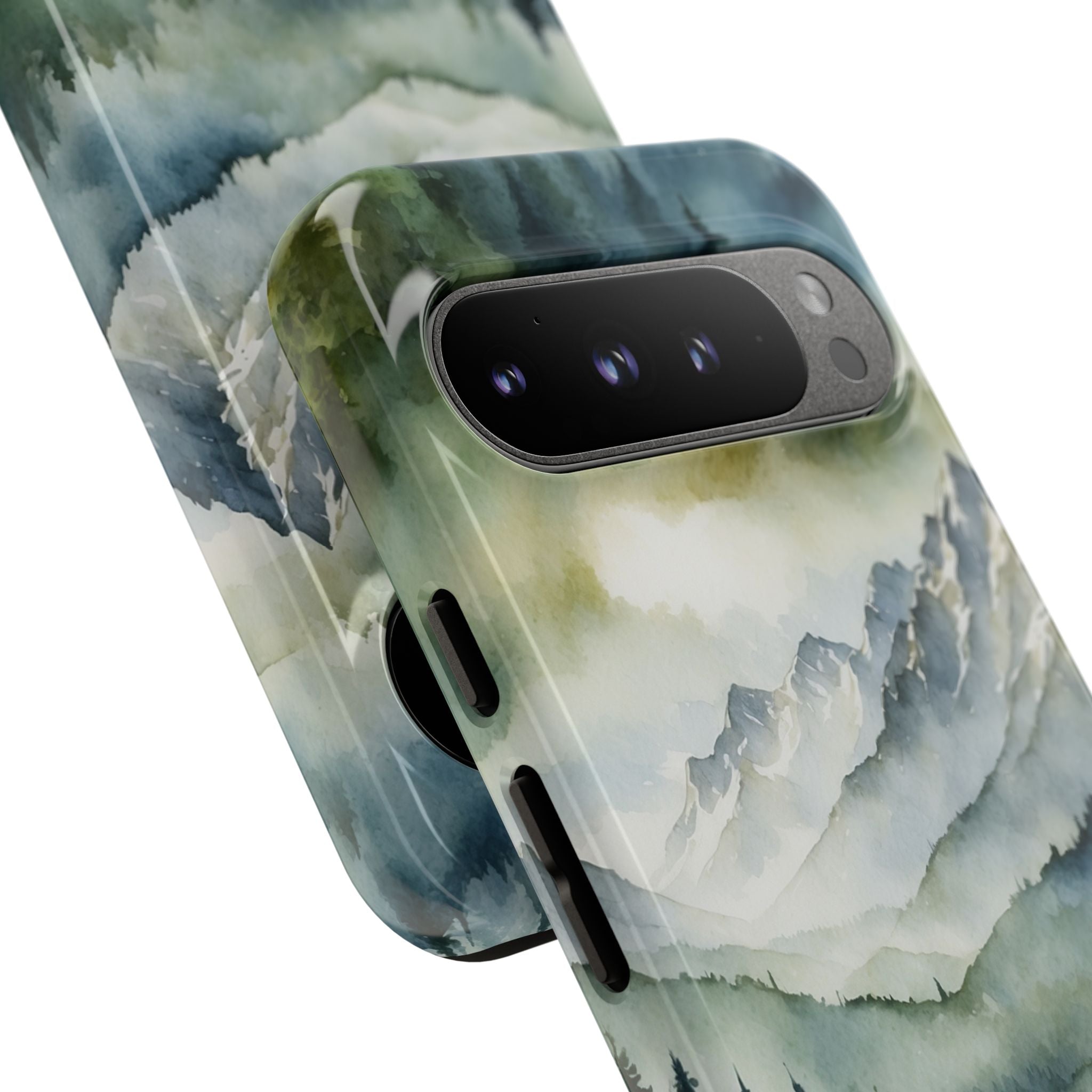 Misty Peaks Emerge - Google Pixel Case