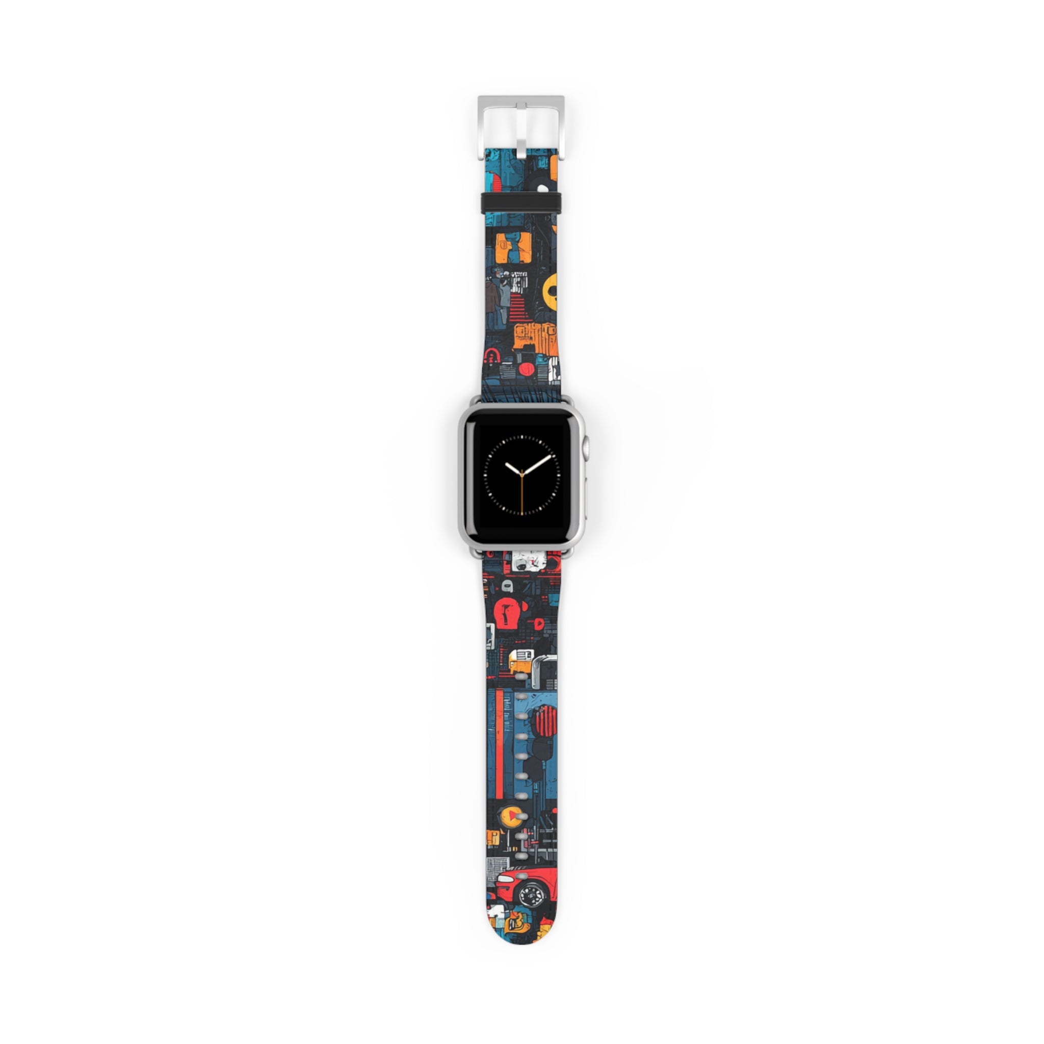 Blue Gaze Mosaic - Watch Band