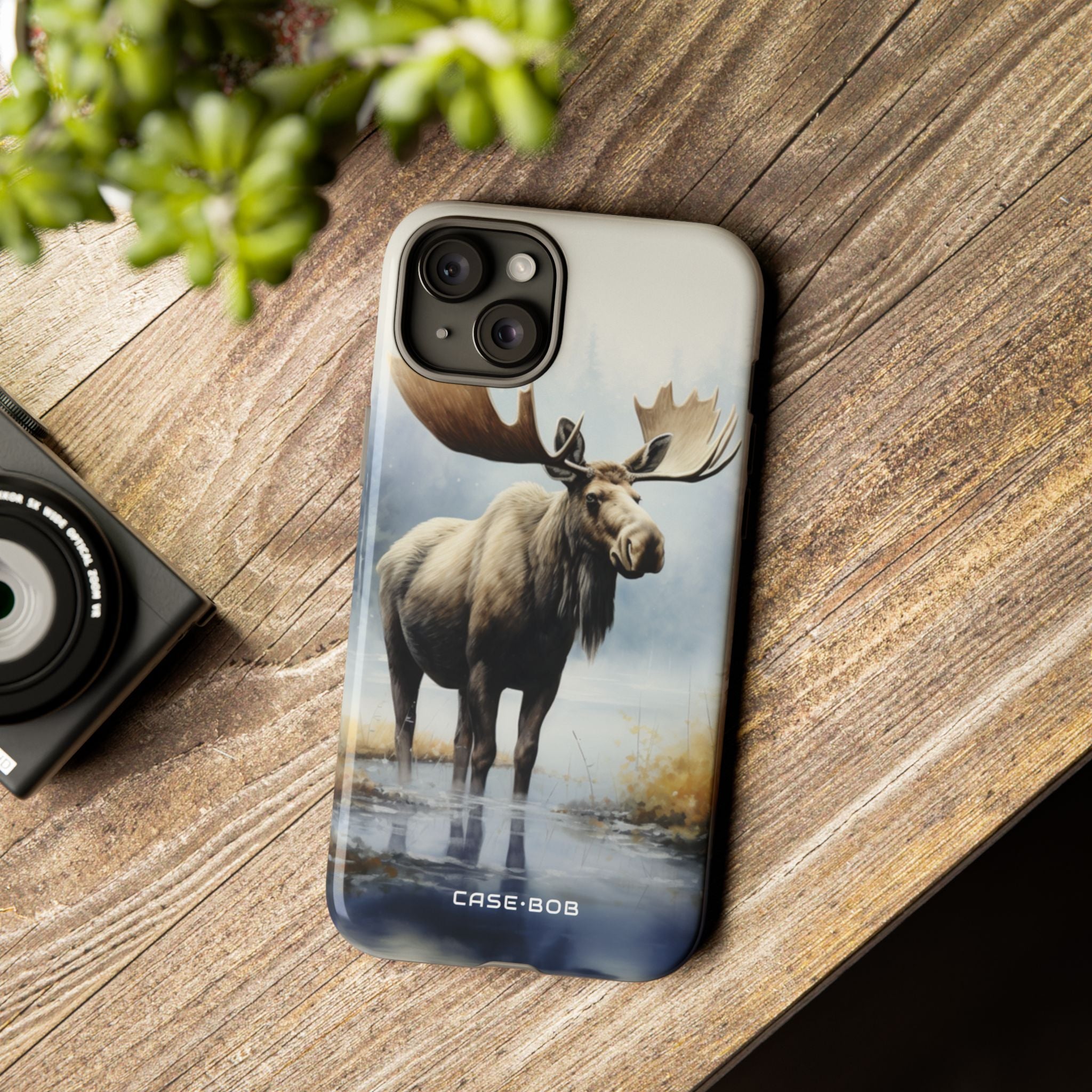 Moose Reflection iPhone 15 Plus Case - Tough