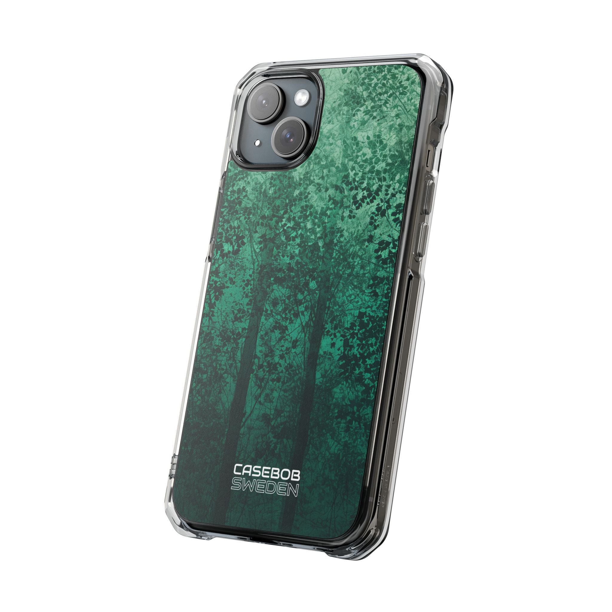 Verdant Forest Canopy iPhone 15 - Impact Clear+