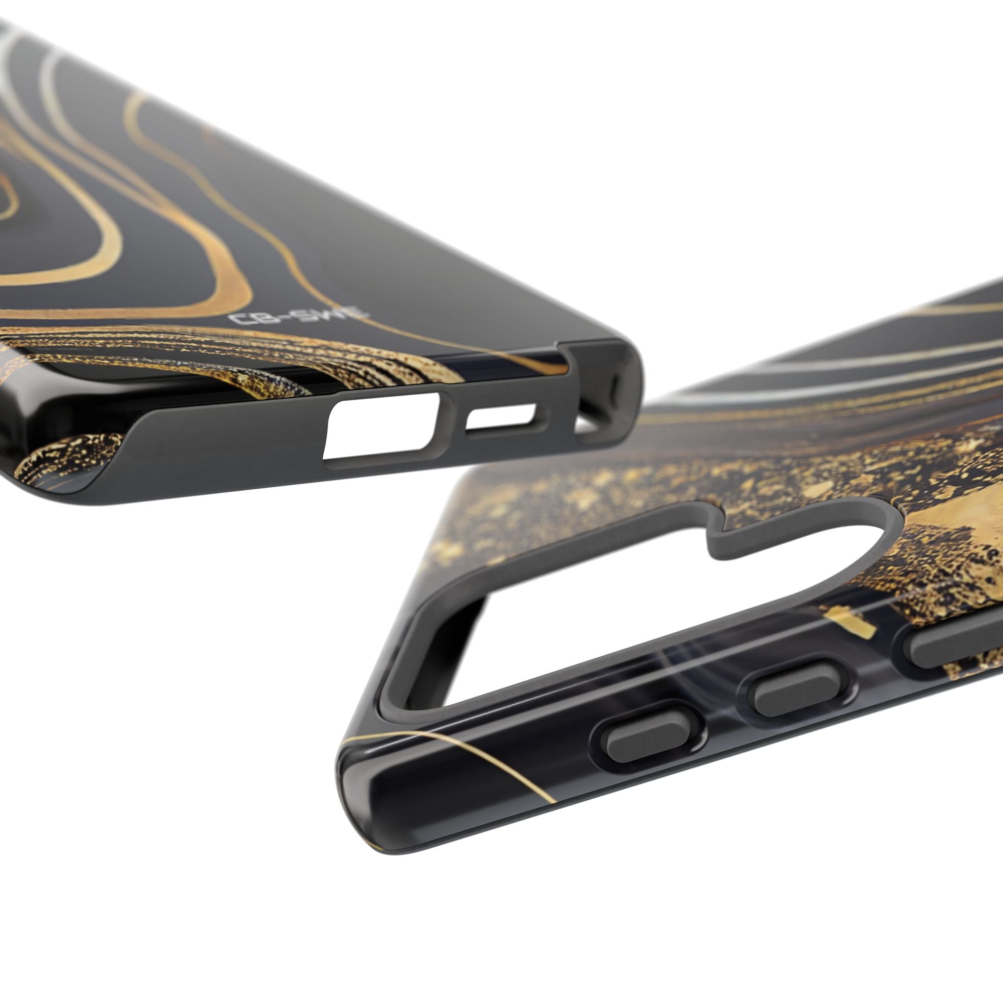 Elegant Gold Streams - Samsung Case