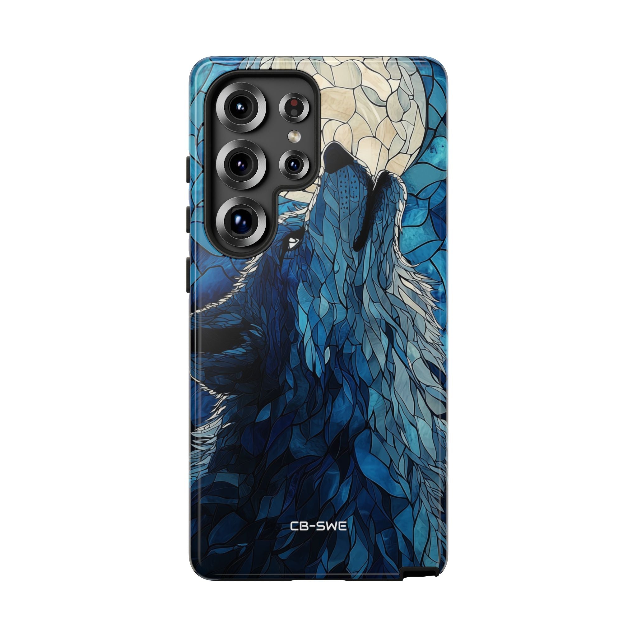 Wolf Howls Moonlight - Samsung Case