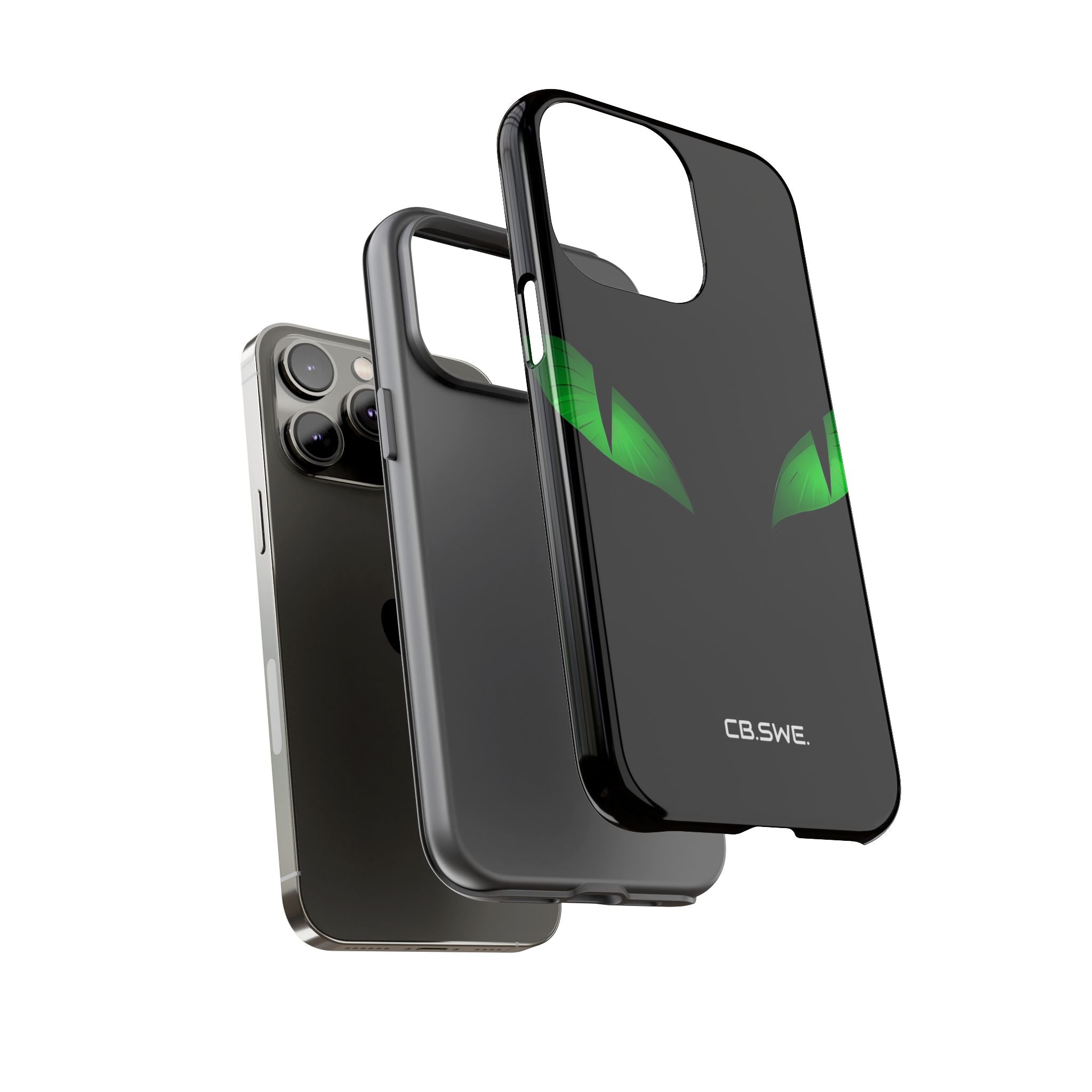 Leuchtend grüne Augen iPhone 14 – Robust