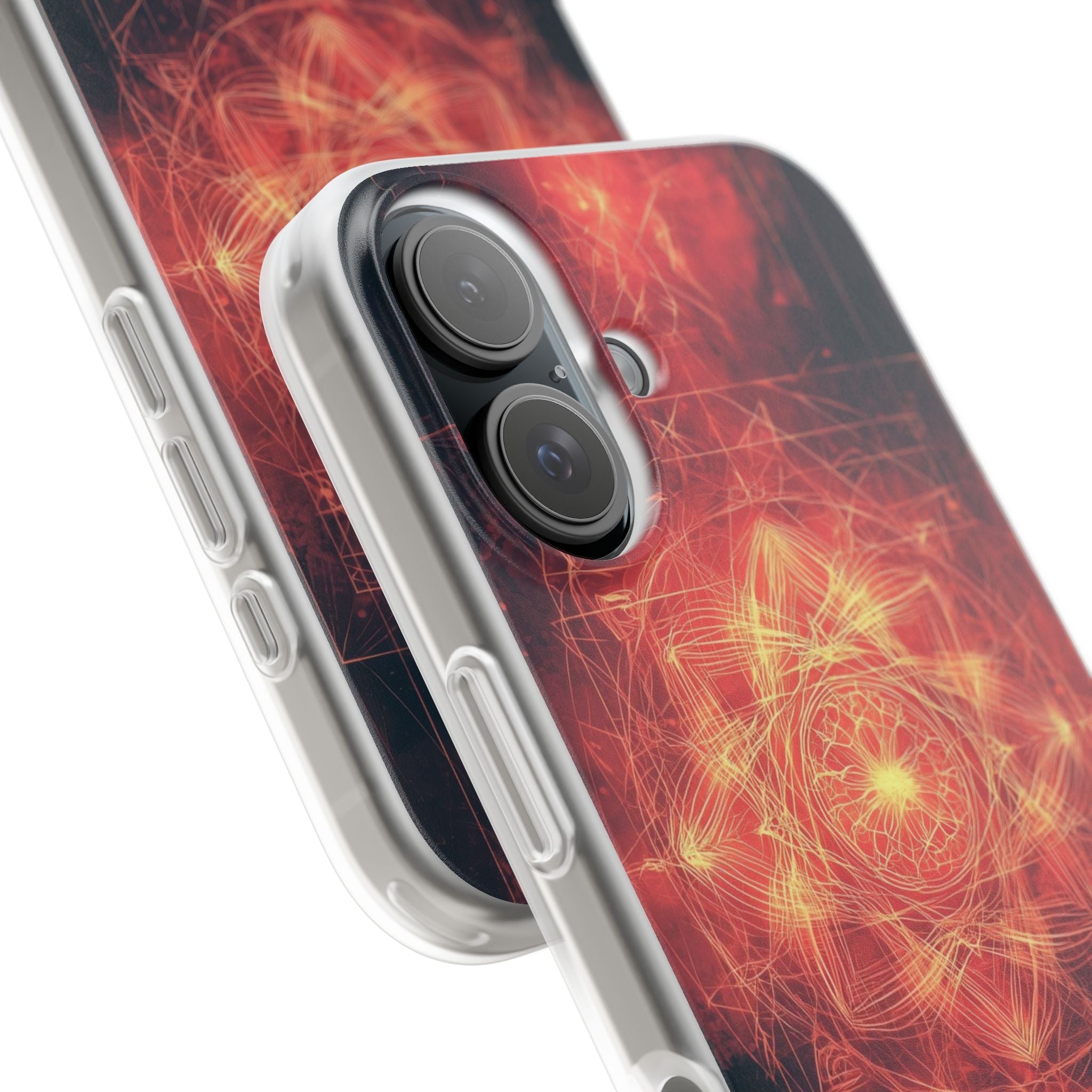 Radiant Mandala iPhone 16 Case - Soft