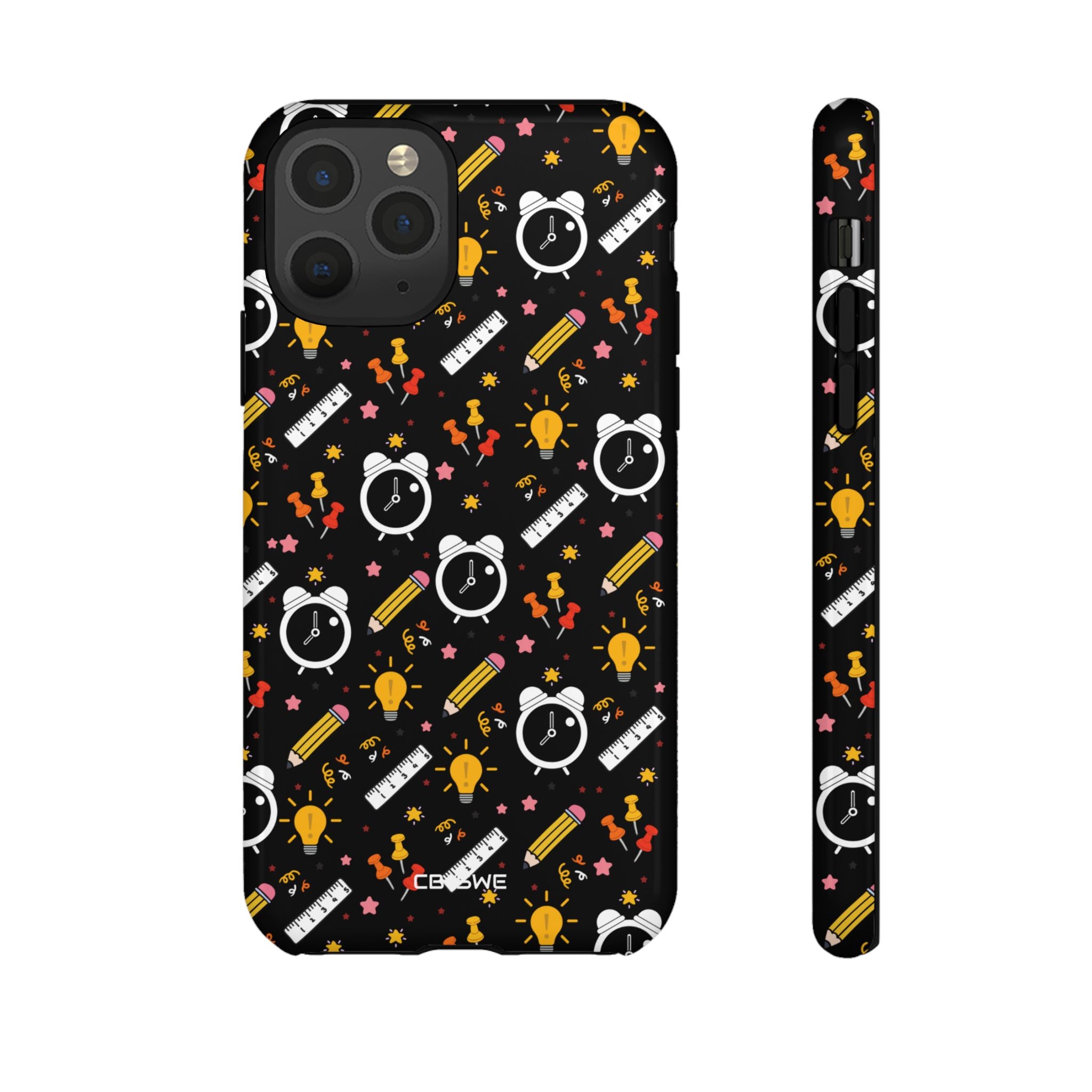 Bright Pencils Twirl - iPhone Case
