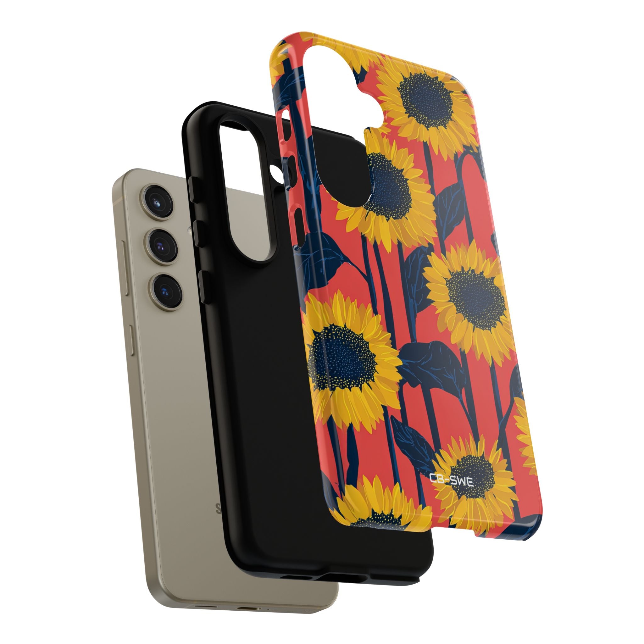 Vibrant Sunflower Rhythm - Samsung Case