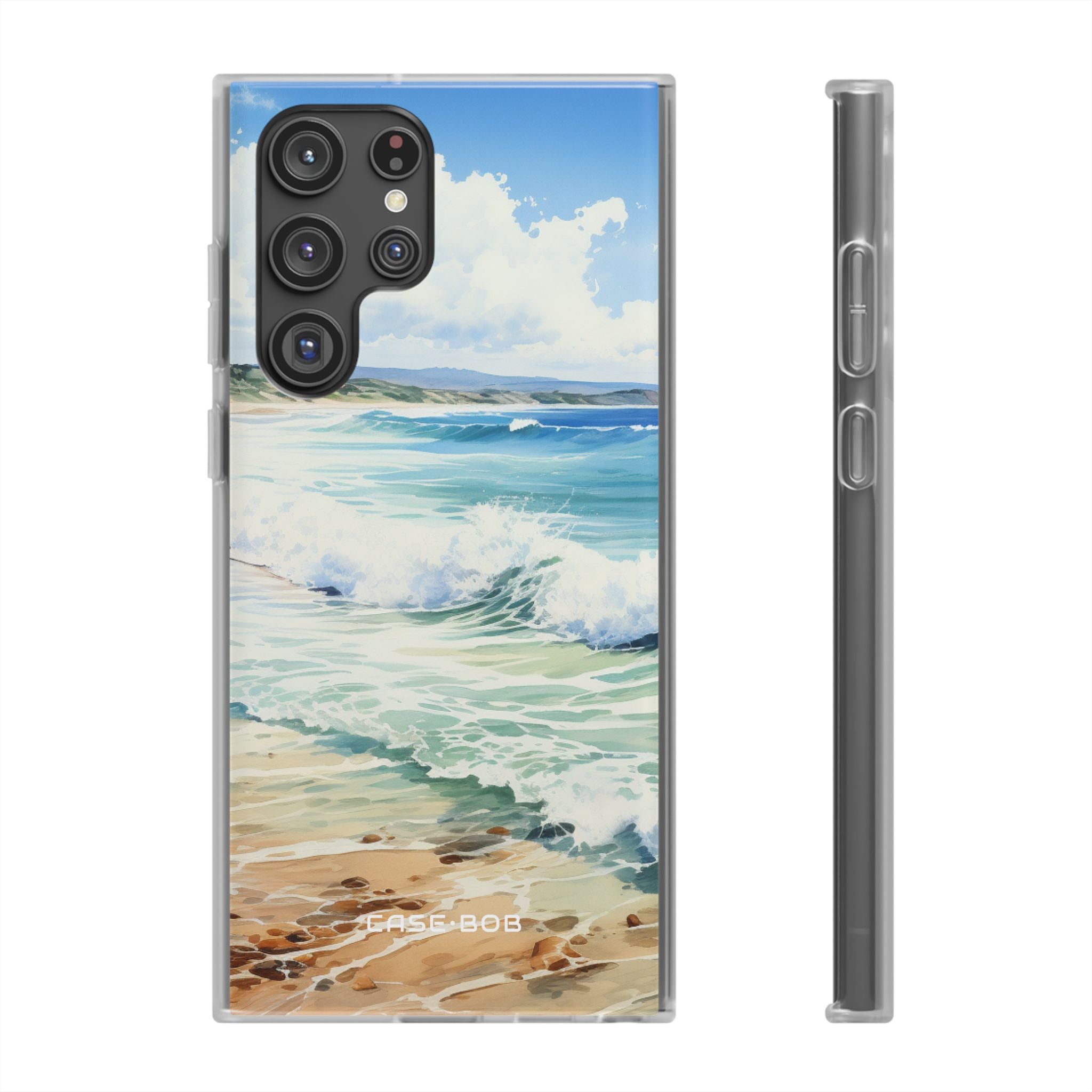 Foamy Wave Breeze Samsung S22 Ultra Case - Soft