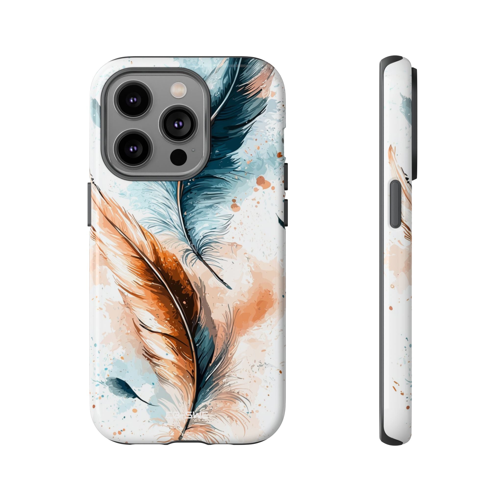 Feathers Dance Lightly - iPhone Case