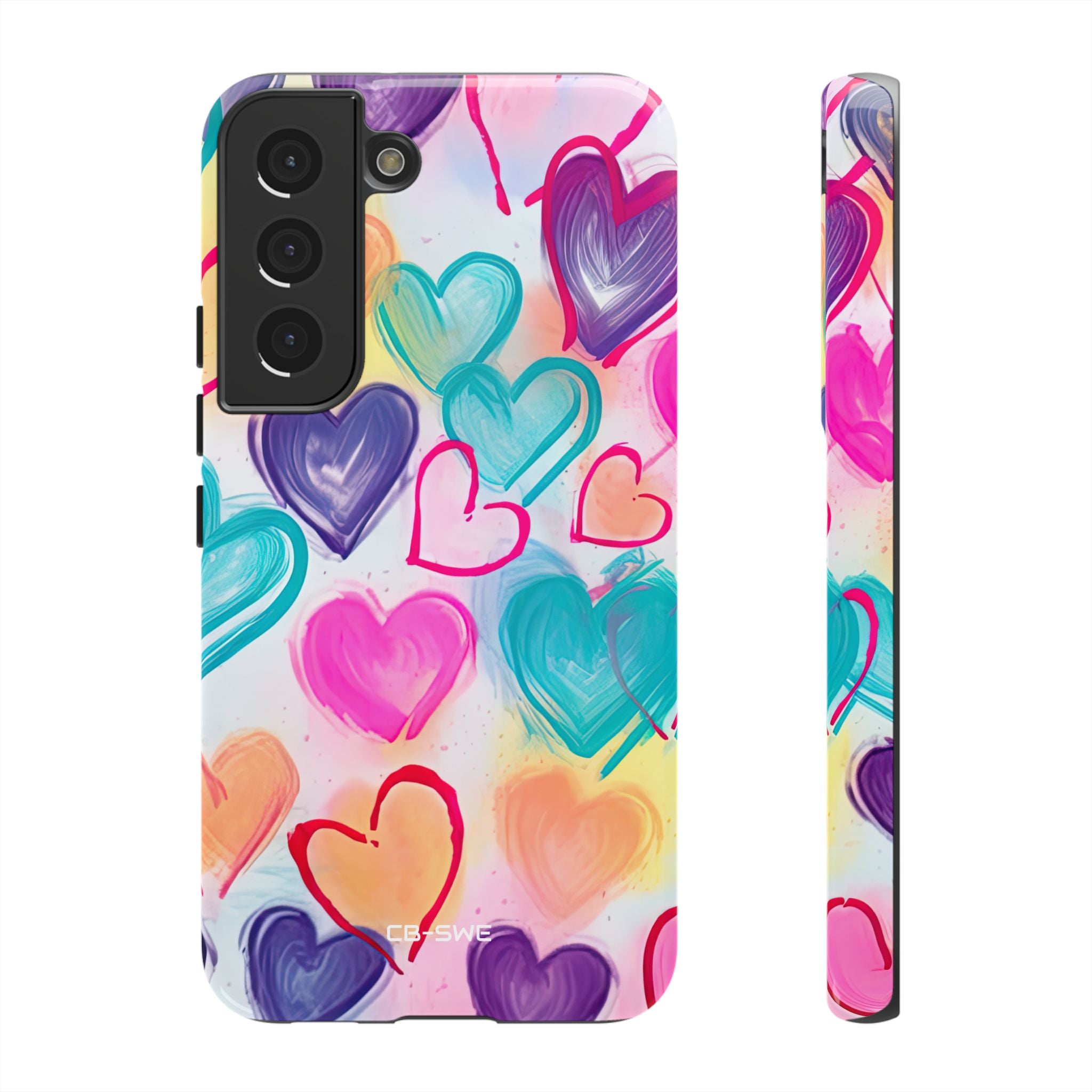 Hearts Dance Playfully - Samsung Case