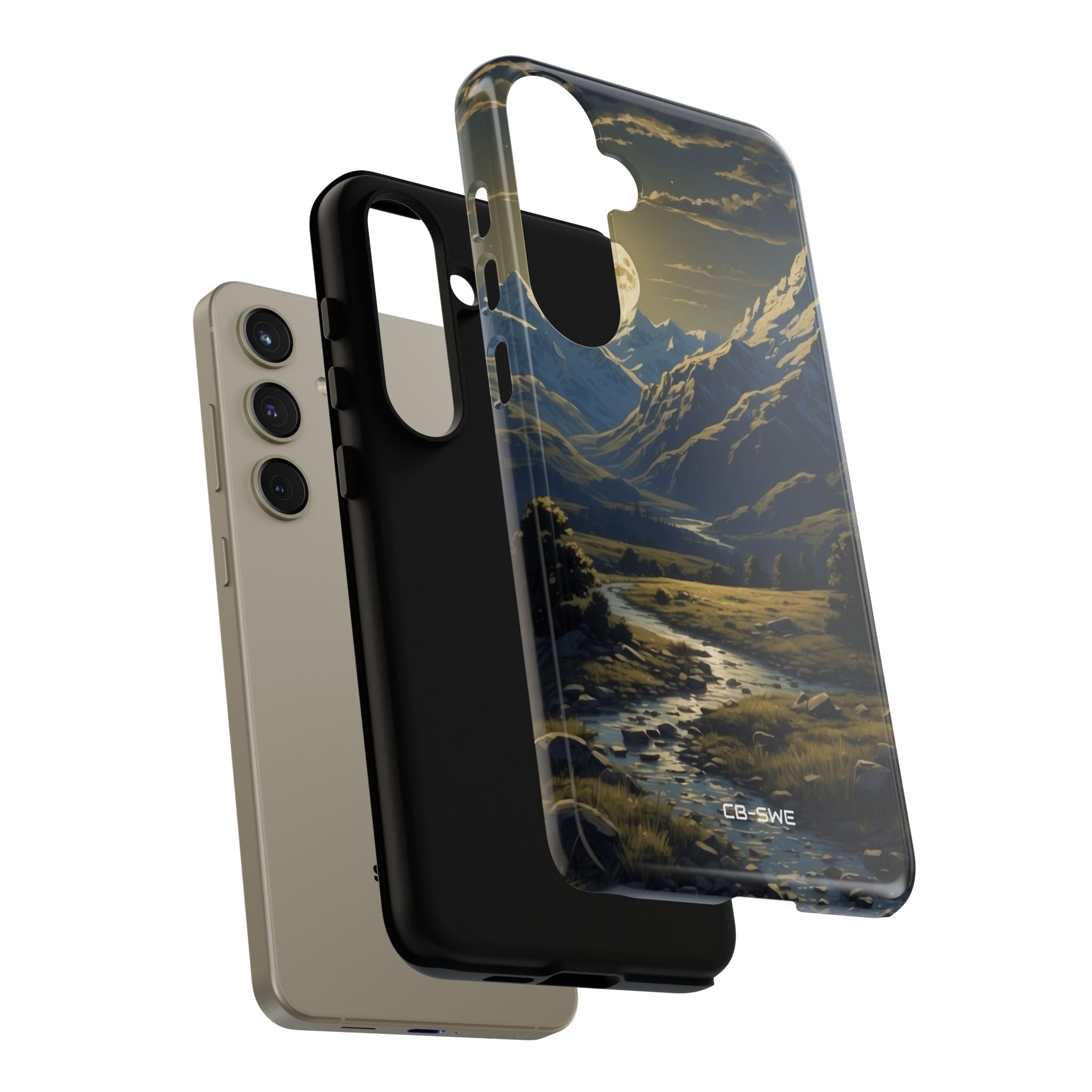 Moonlight Guides River - Samsung Case