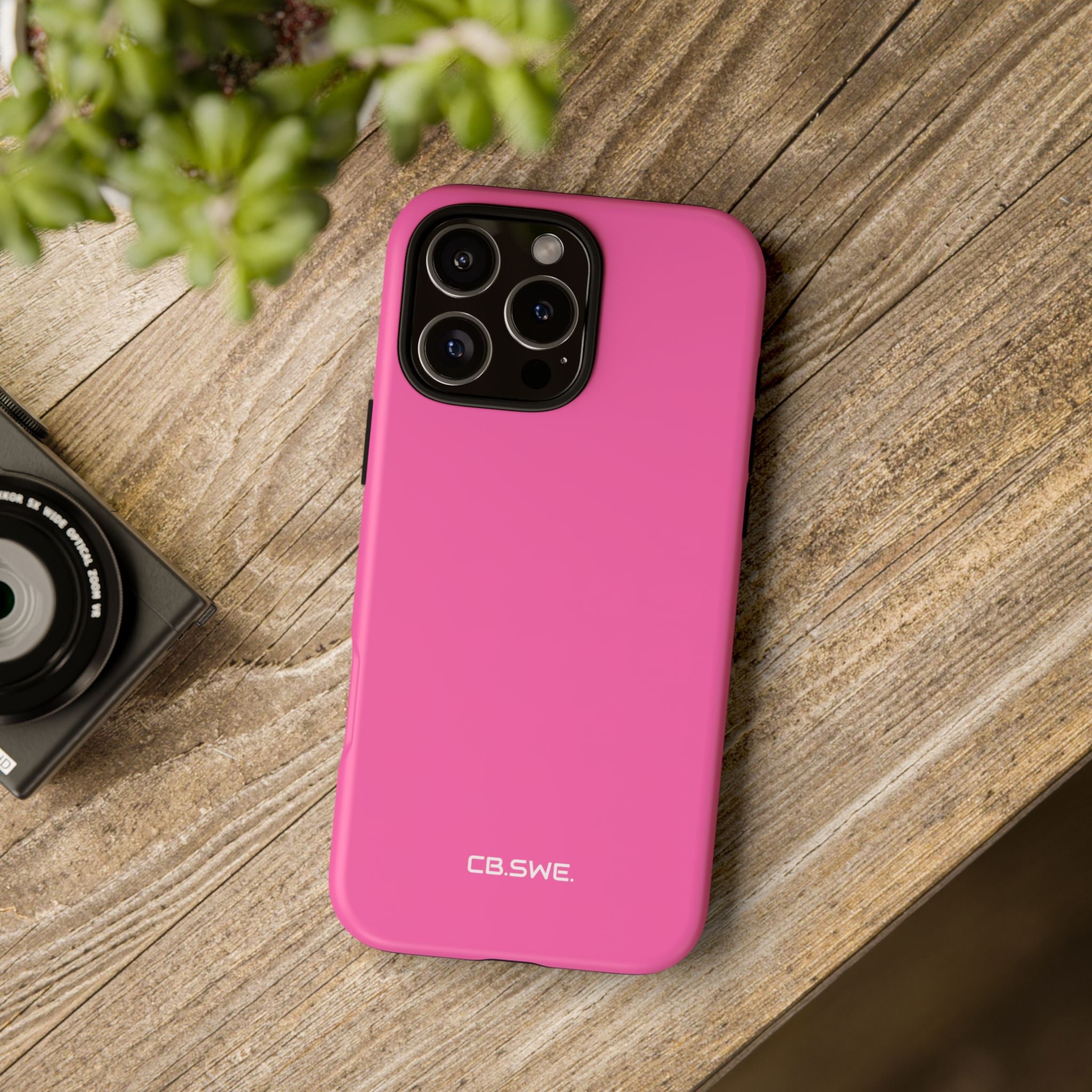 Hot Pink iPhone Case - Tough