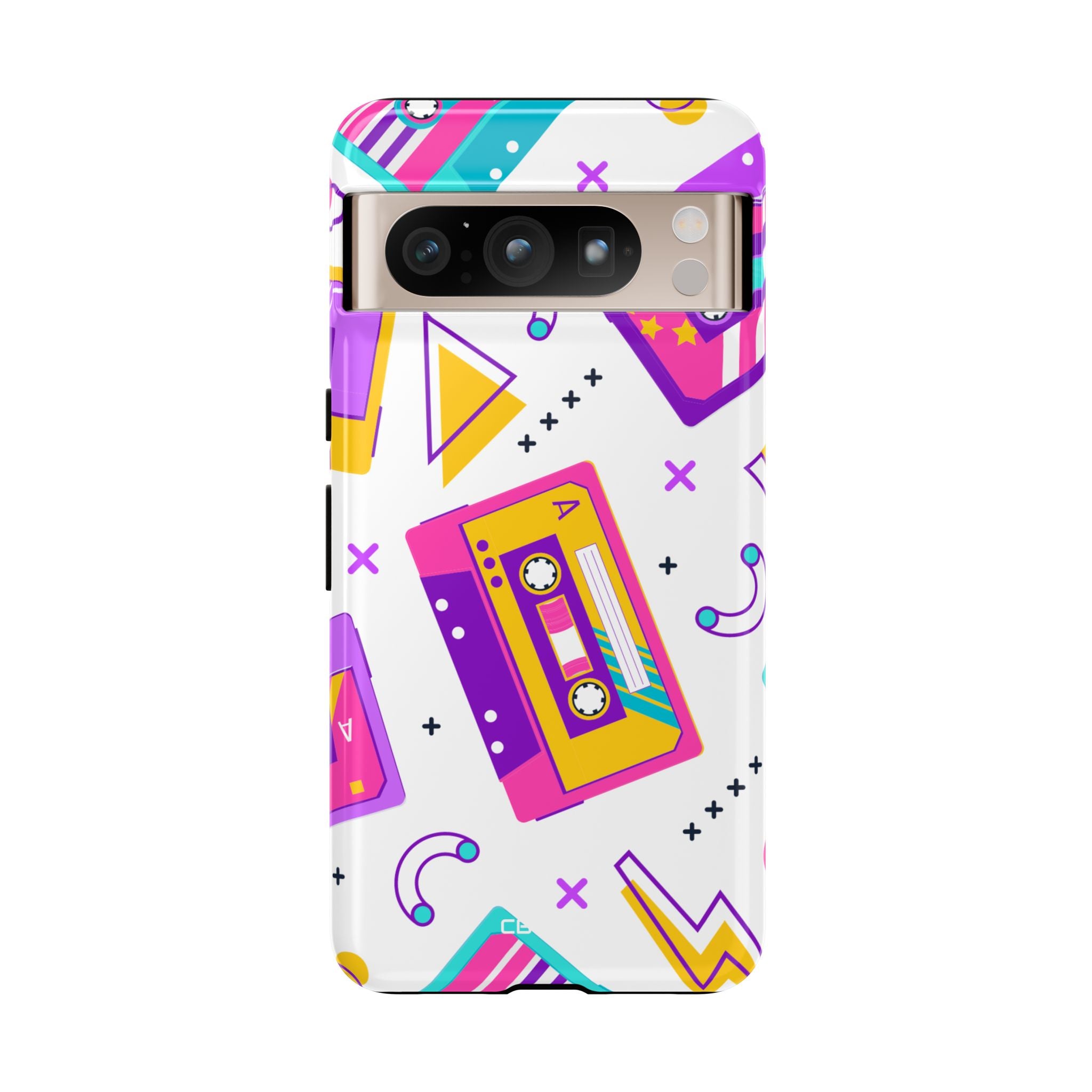 Retro Cassette Chaos - Google Pixel Case