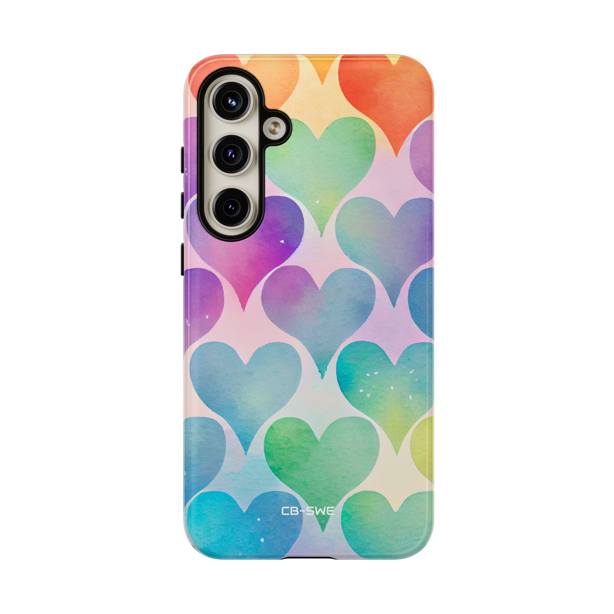 Watercolor Heart Symphony - Samsung Case