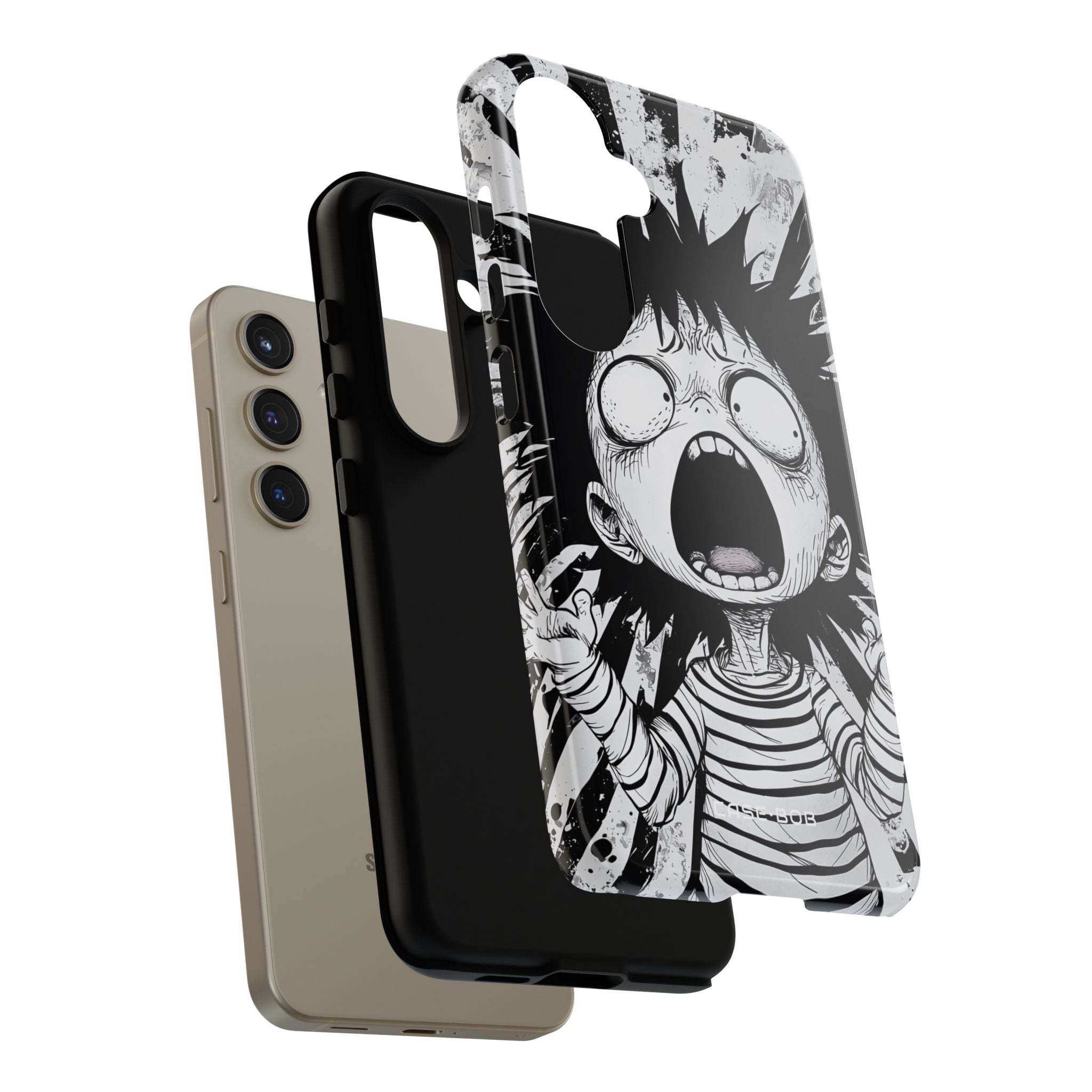 Screaming Stripes Samsung S24 Case - Tough