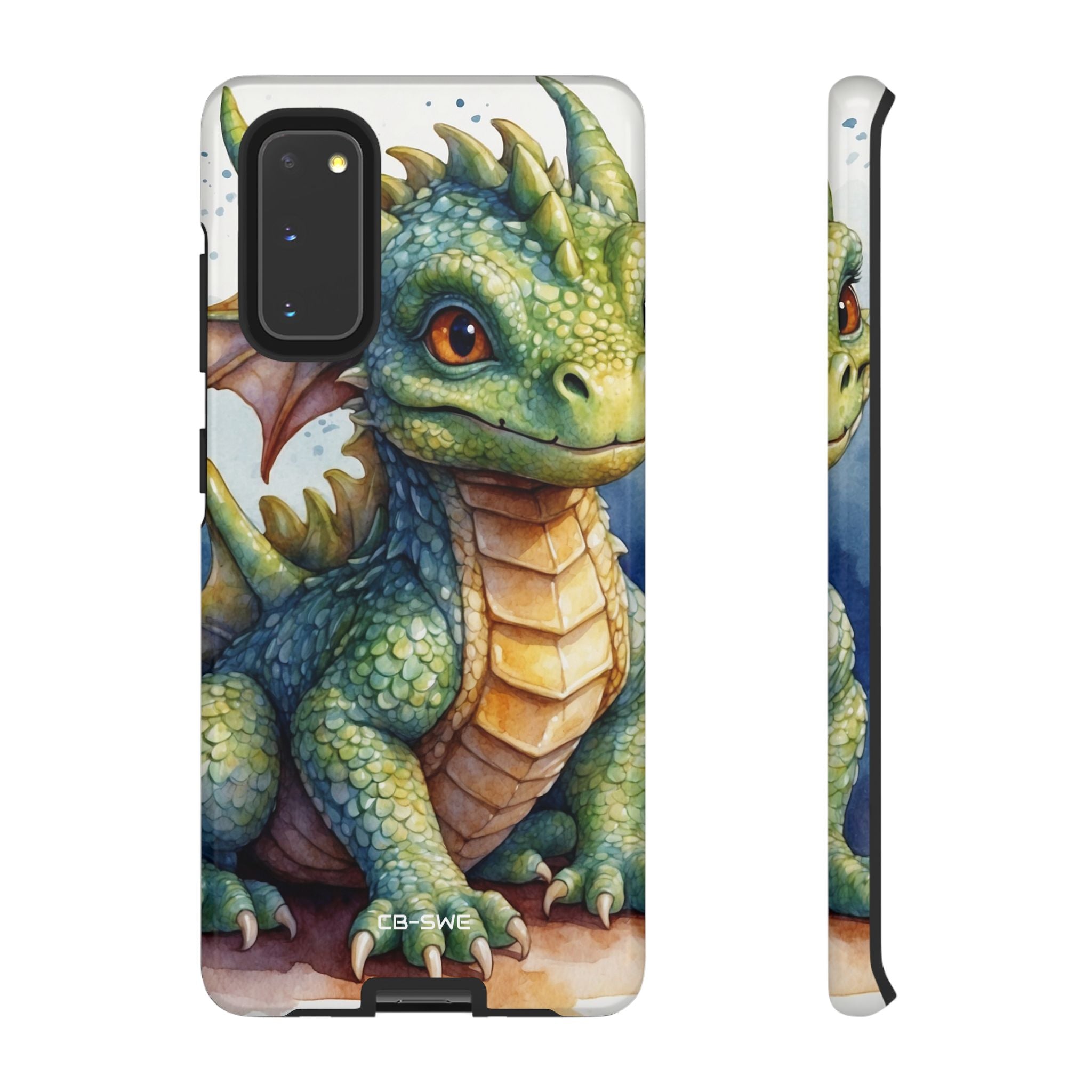 Green Dragon Smiles - Samsung Case